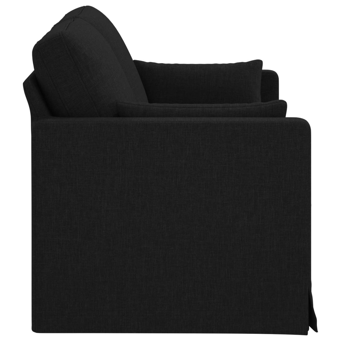 Sofa Schwarz 158 x 78 x 80 cm Stoff