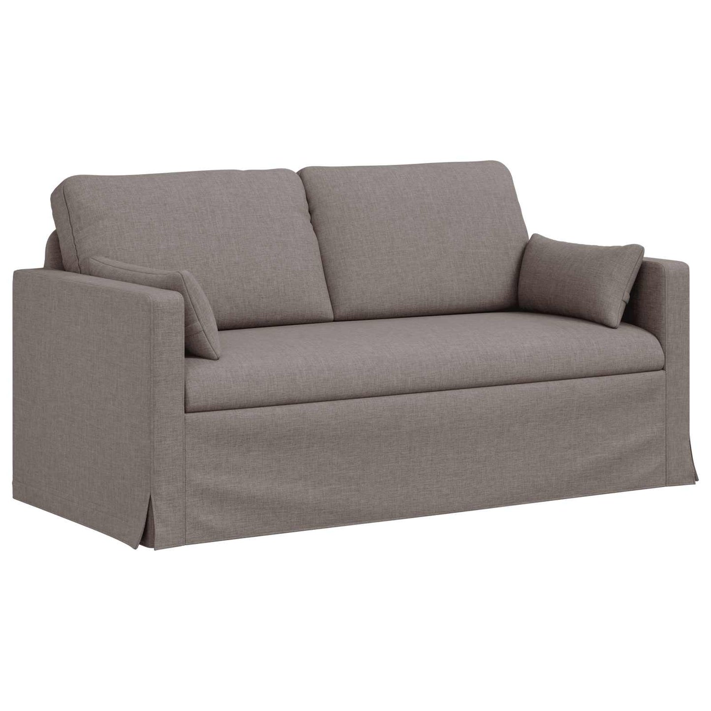 Sofa Taupe 158 x 78 x 80 cm Stoff