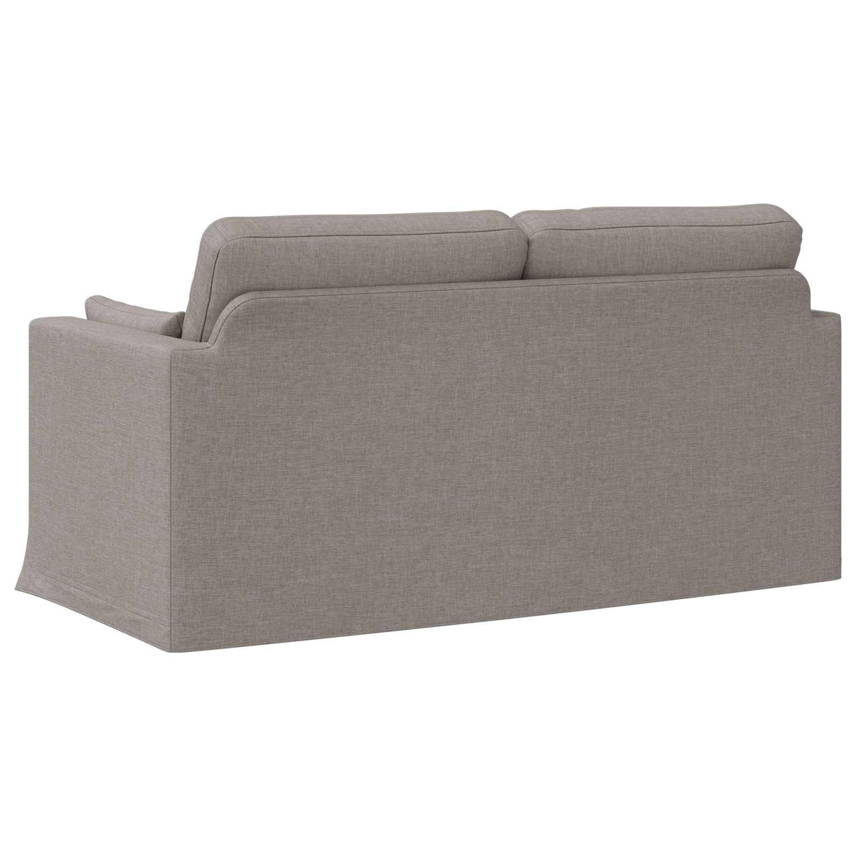 Sofa 2-Sitzer Taupe 158 x 78 x 80 cm Stoff