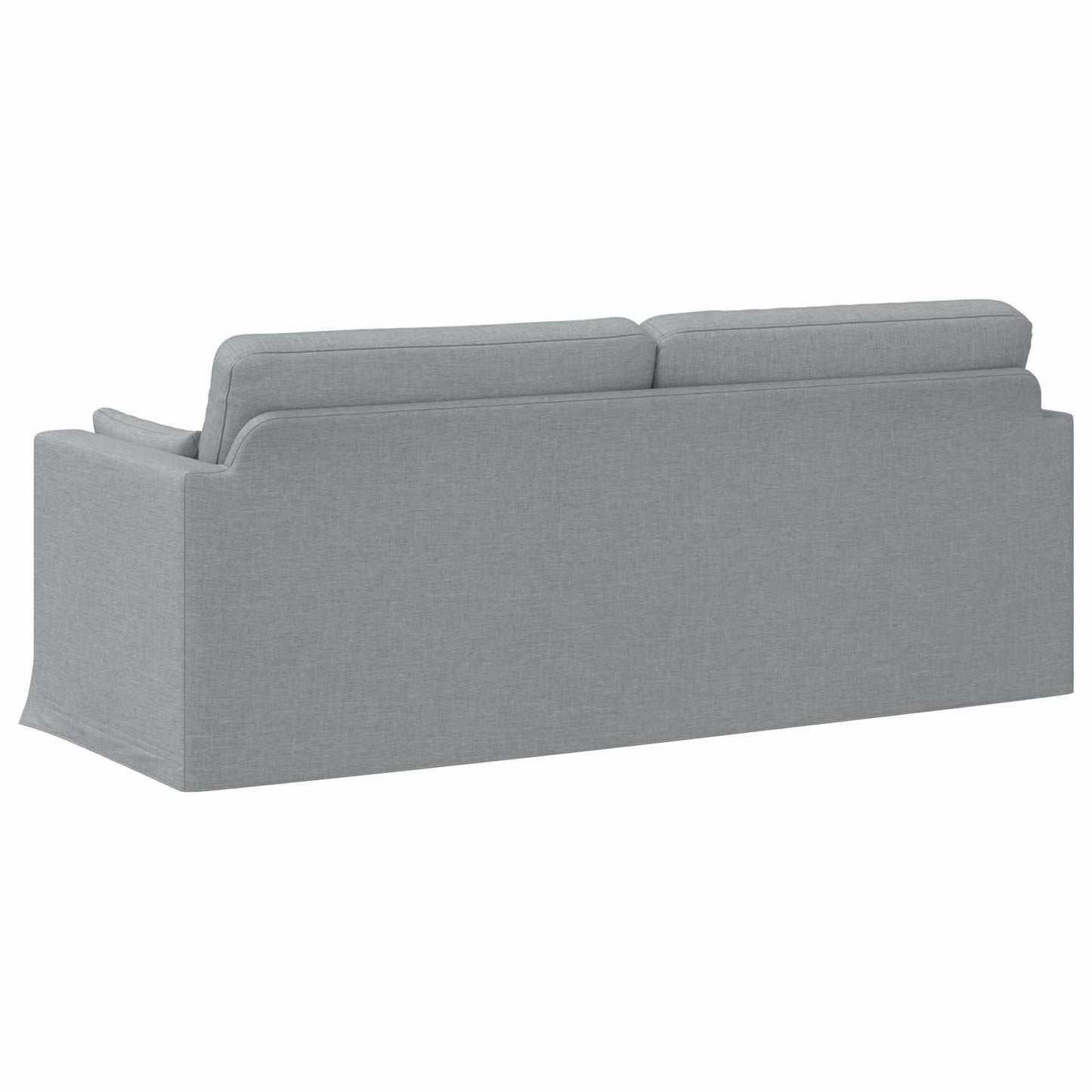 Sofa Hellgrau 78 x 78 x 80 cm Stoff