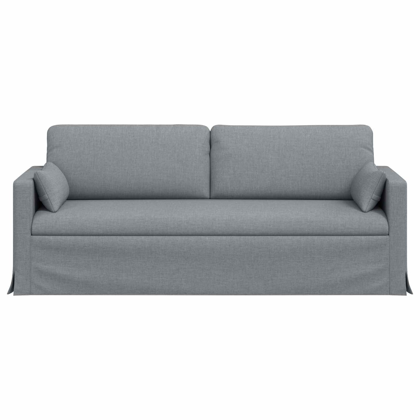 Sofa Hellgrau 78 x 78 x 80 cm Stoff