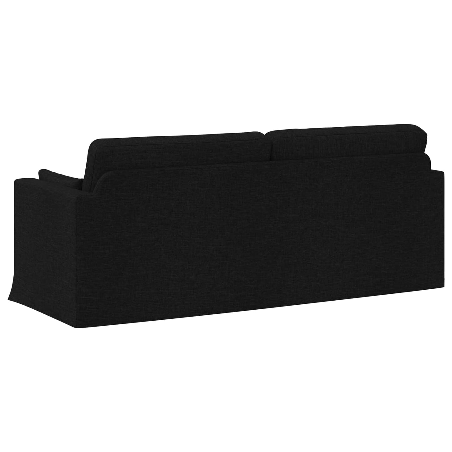 Sofa Schwarz 198 x 78 x 80 cm Stoff