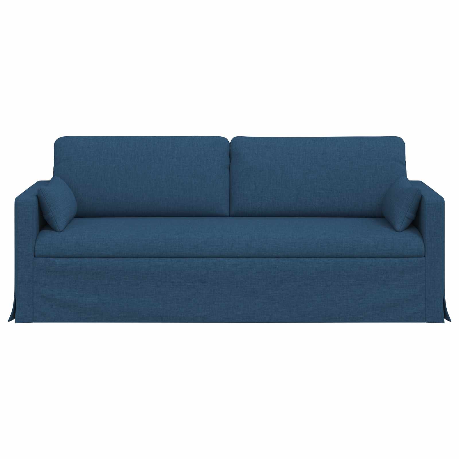Sofa Blau 198 x 78 x 80 cm Stoff