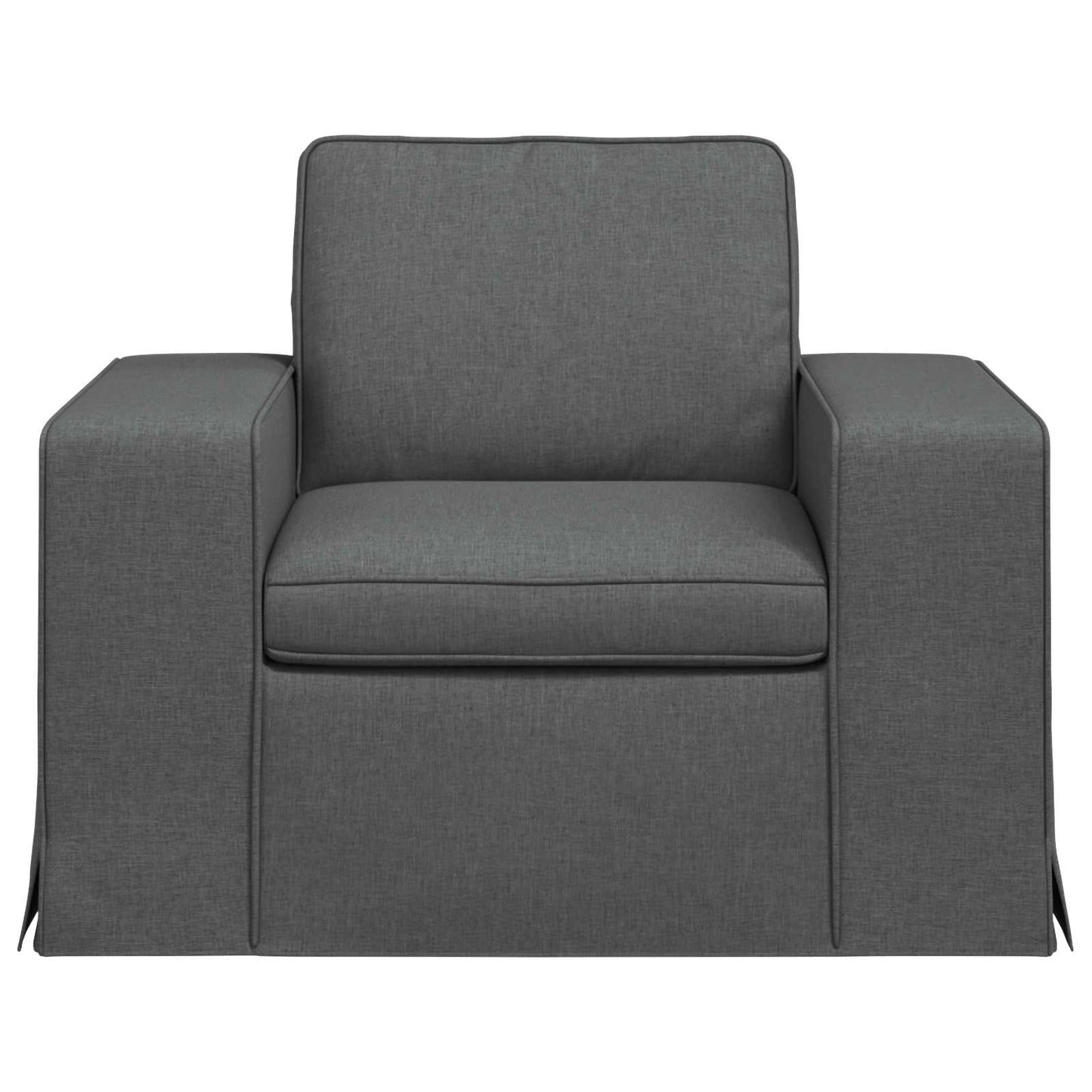 Sofa Dunkelgrau 103 x 80 x 82 cm Stoff