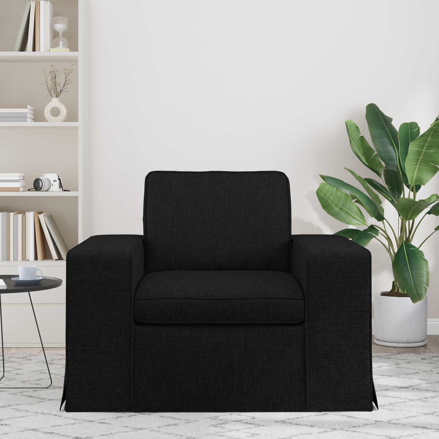 Sofa Schwarz 103 x 80 x 82 cm Stoff
