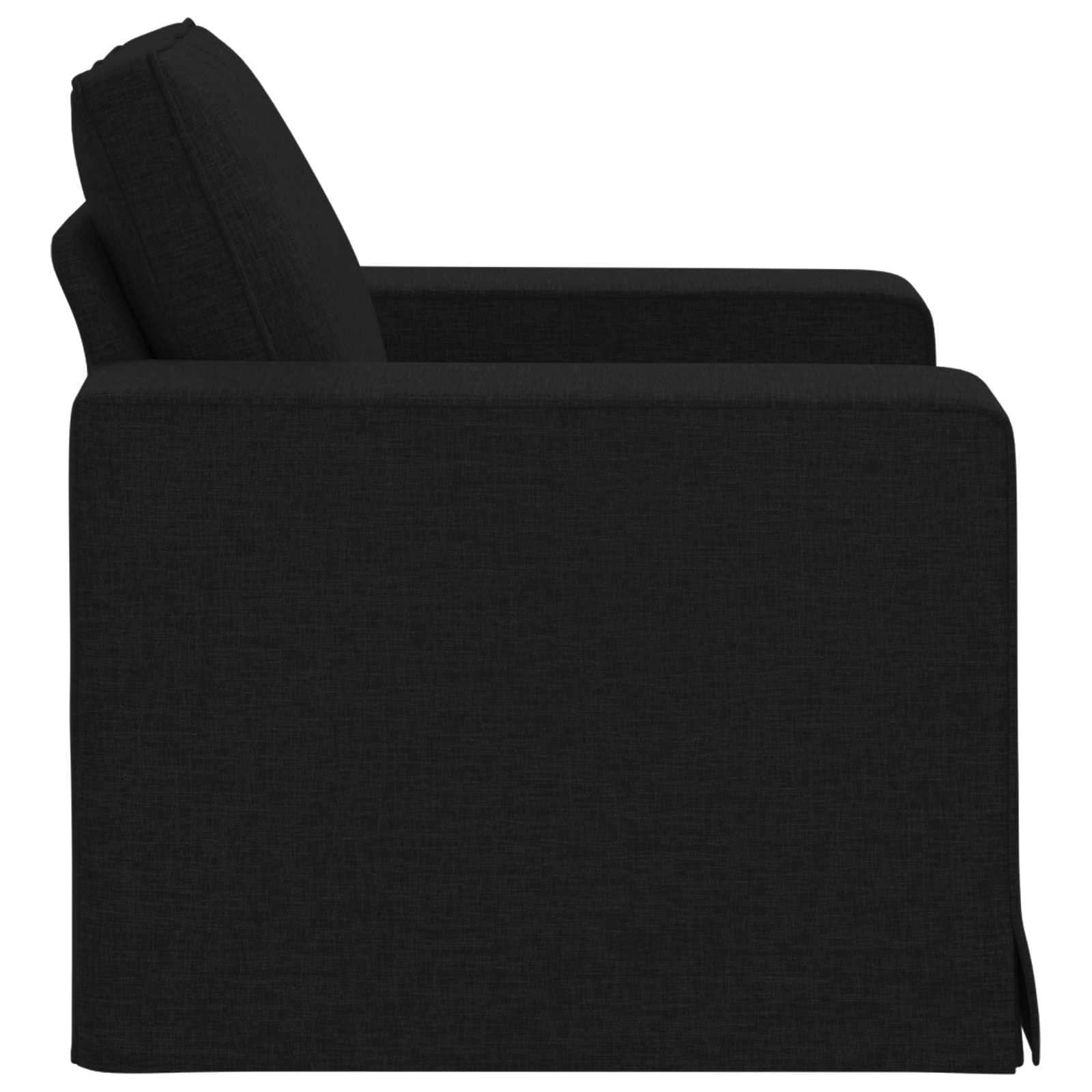 Sofa Schwarz 103 x 80 x 82 cm Stoff