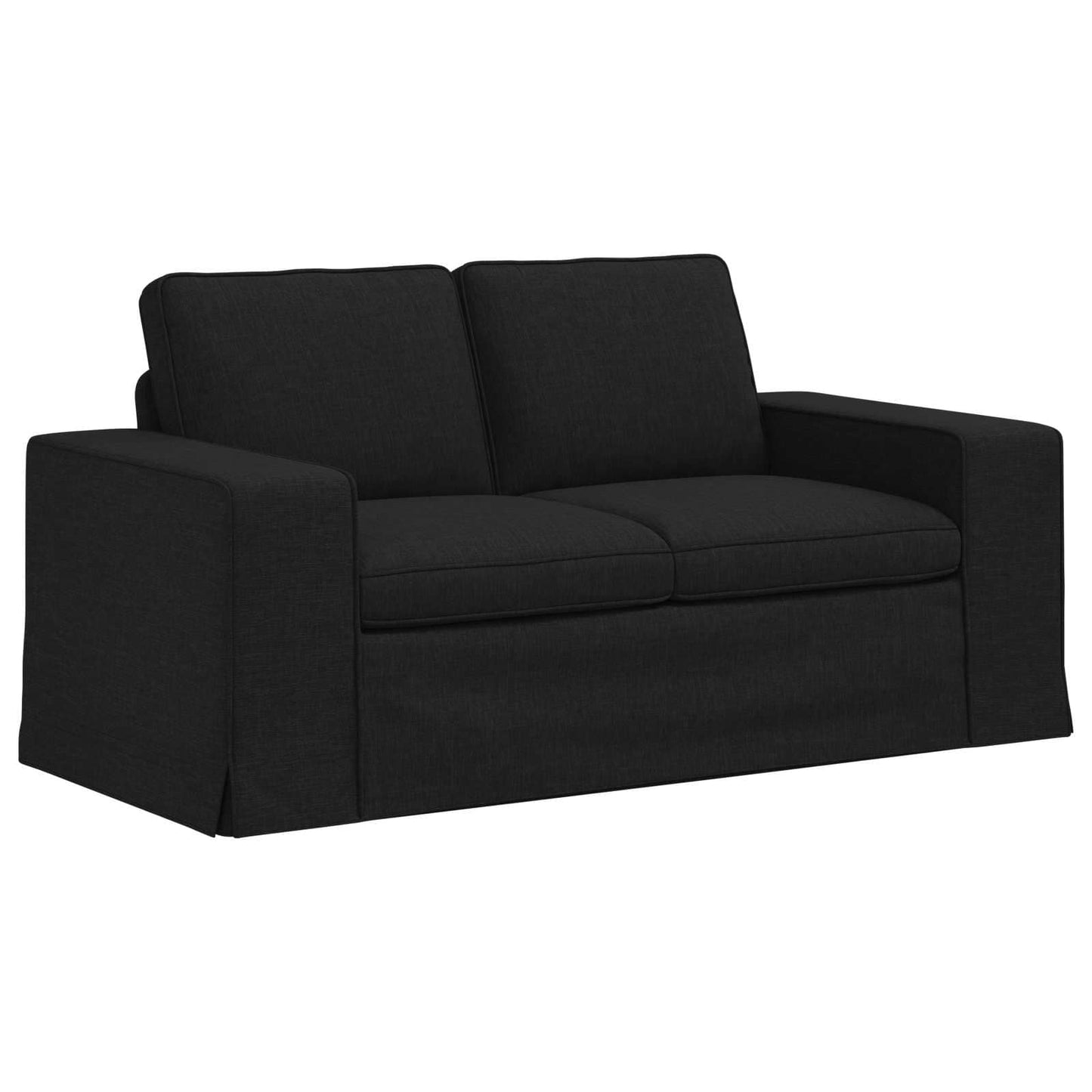 Sofa Schwarz 162 x 80 x 82 cm Stoff