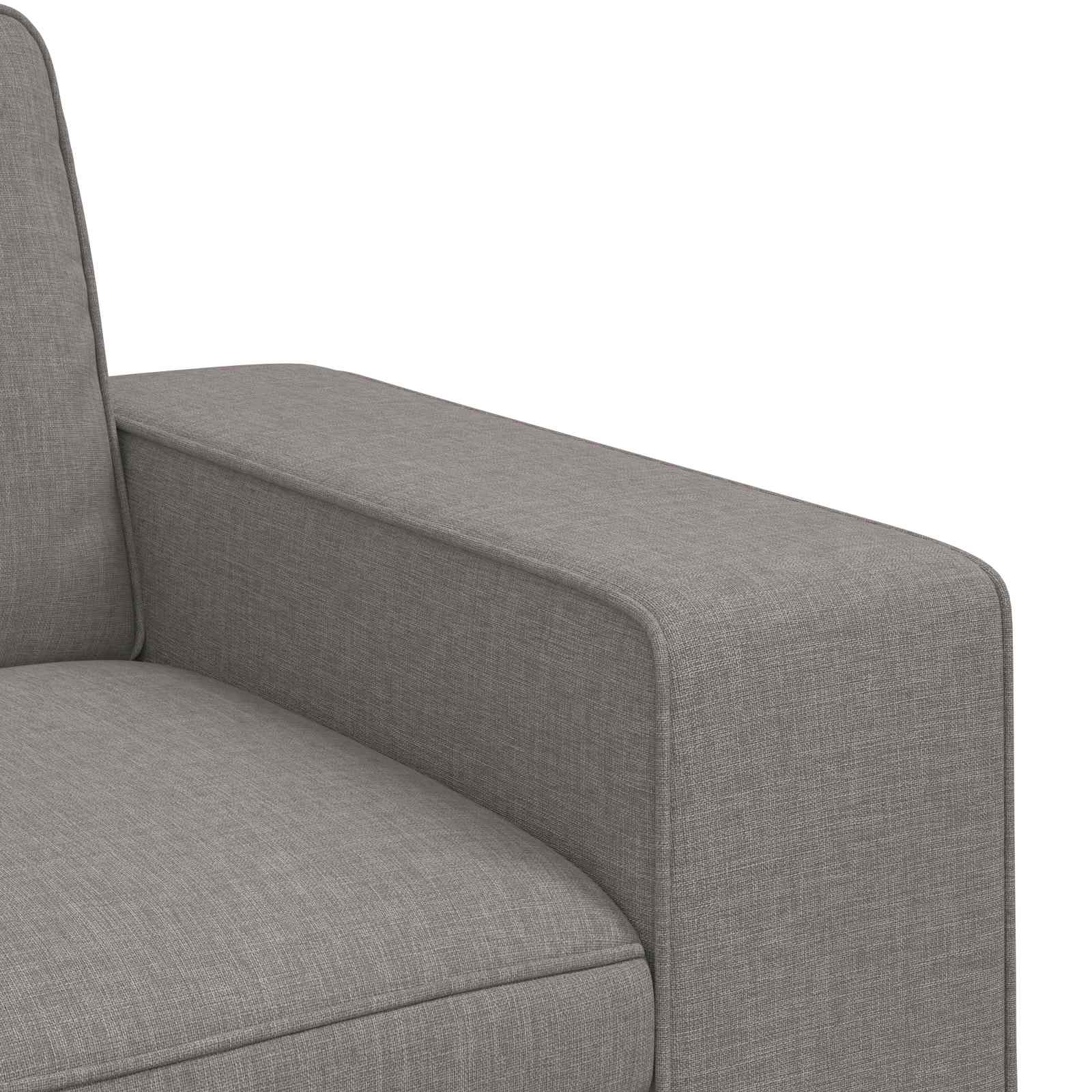 Sofa Taupe 162 x 80 x 82 cm Stoff