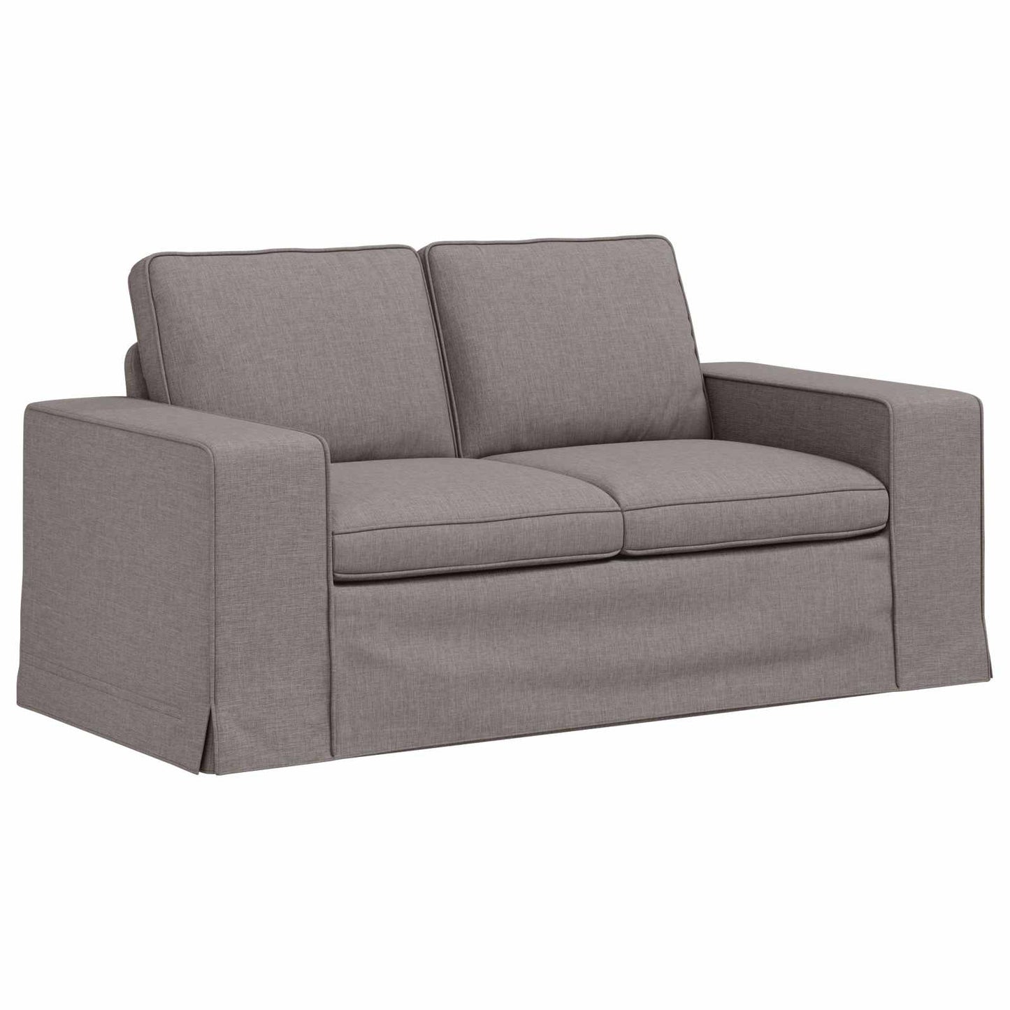 Sofa Taupe 162 x 80 x 82 cm Stoff