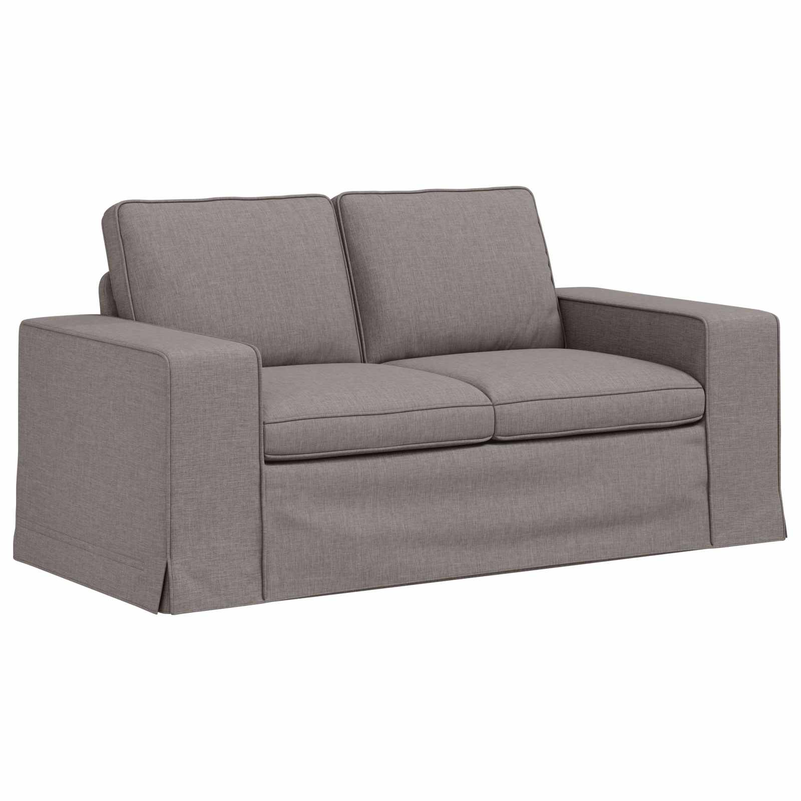 Sofa Taupe 162 x 80 x 82 cm Stoff