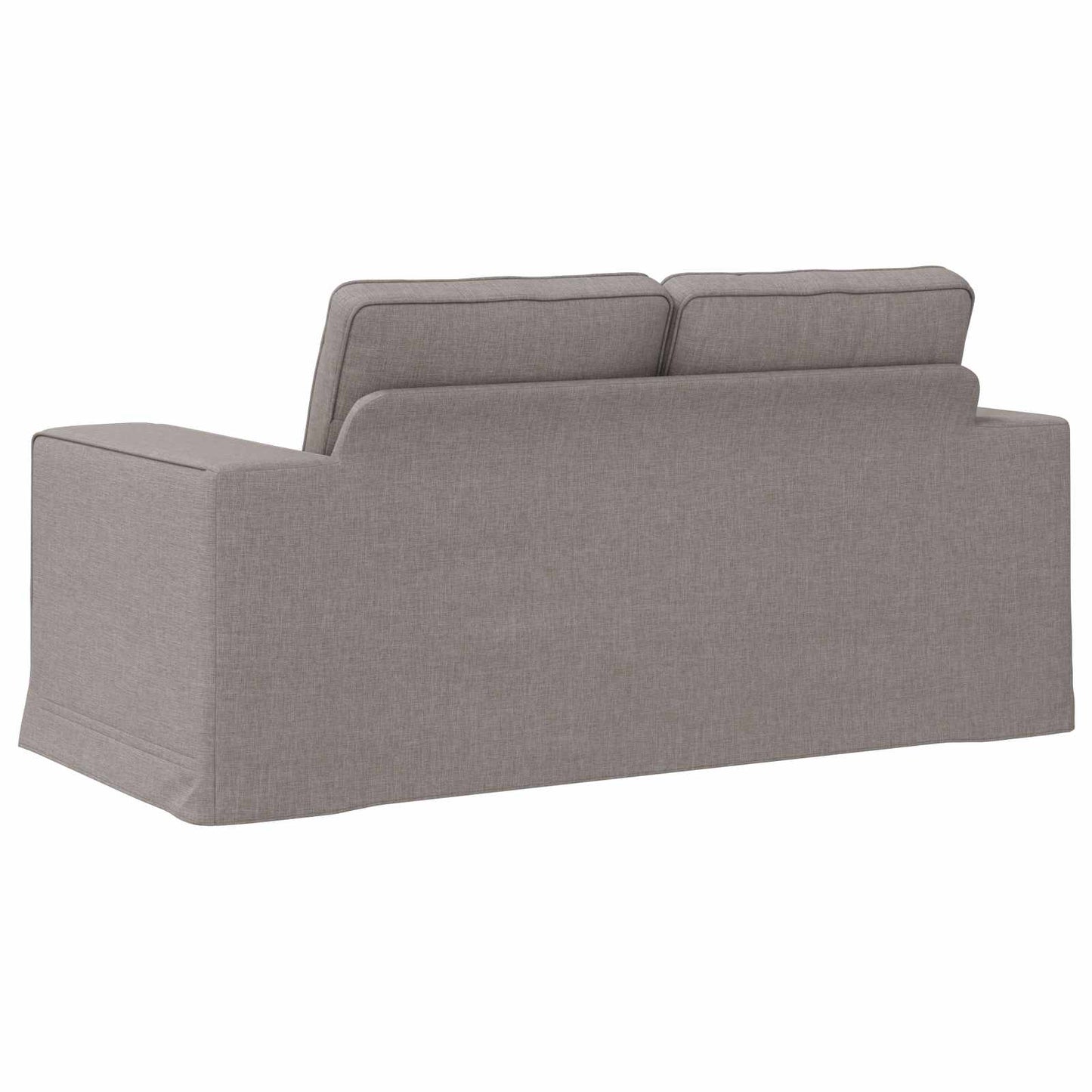 Sofa Taupe 162 x 80 x 82 cm Stoff