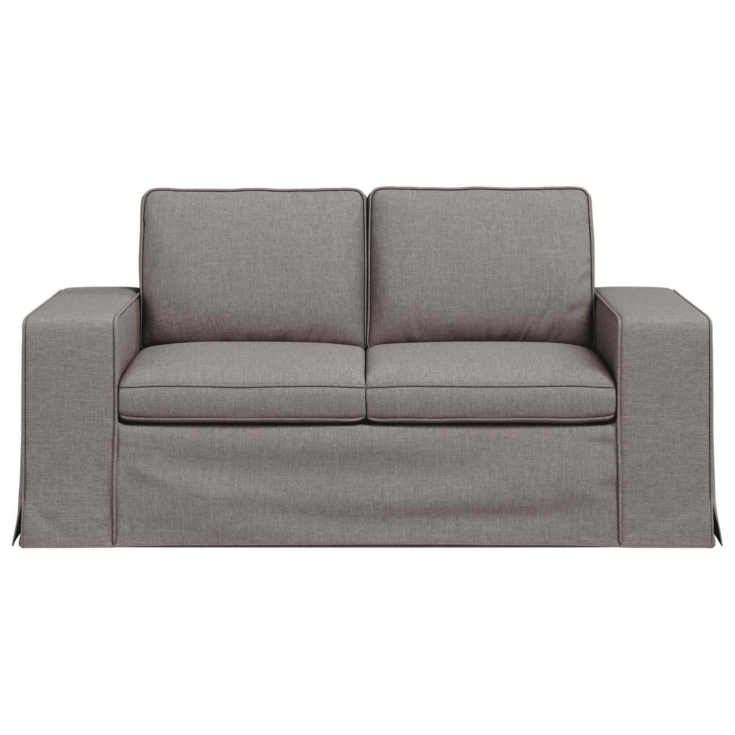 Sofa Taupe 162 x 80 x 82 cm Stoff