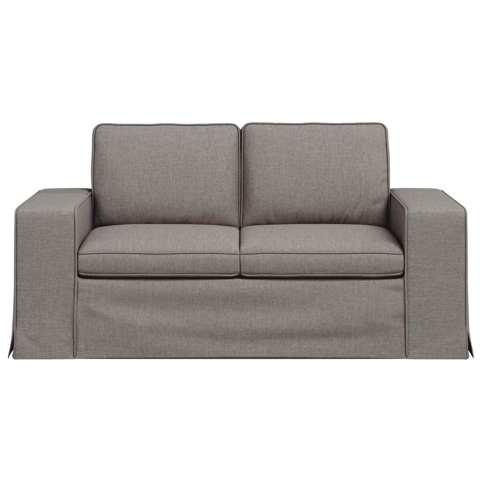 Sofa Taupe 162 x 80 x 82 cm Stoff