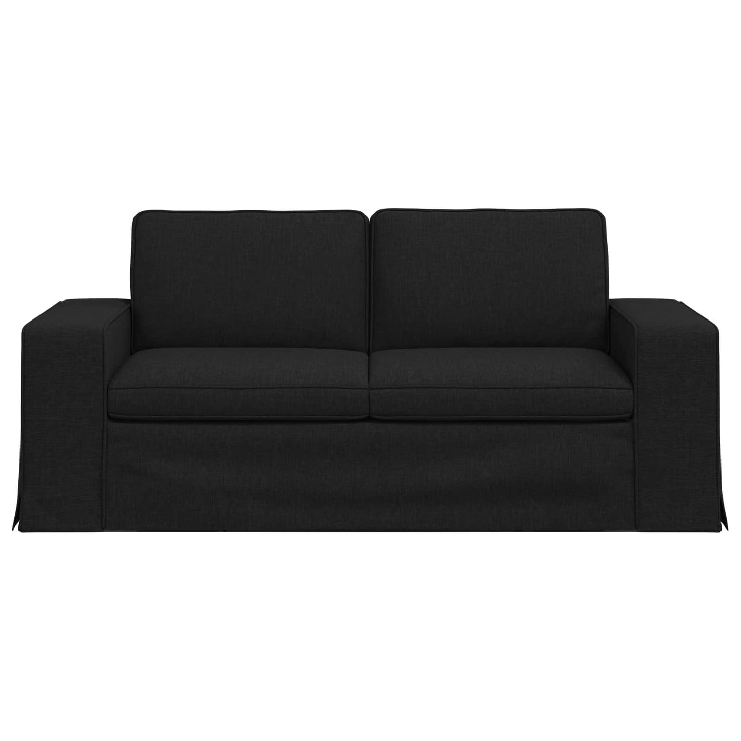 Sofa Schwarz 182 x 80 x 82 cm Stoff