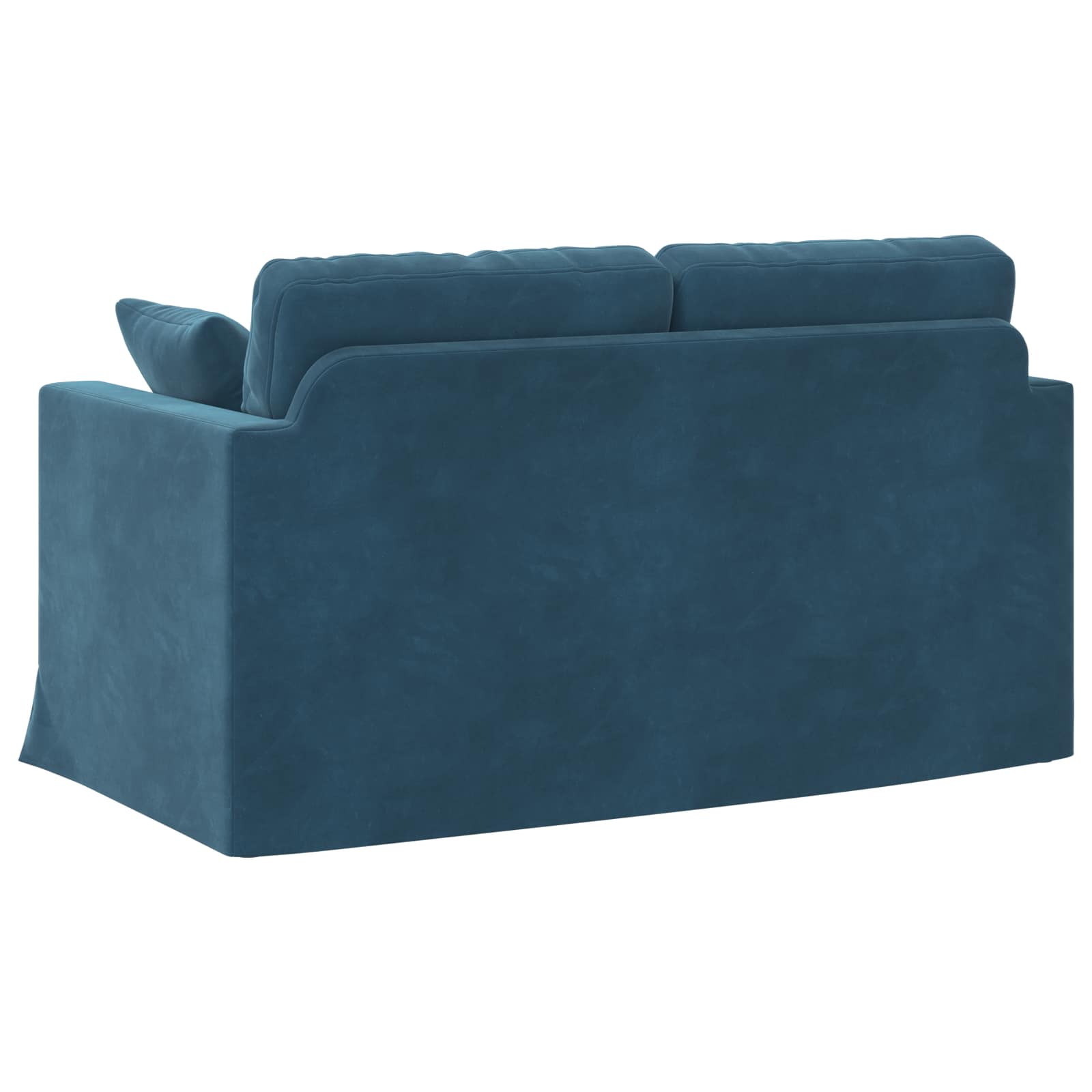 Sofa Blau 138 x 78 x 80 cm Samt