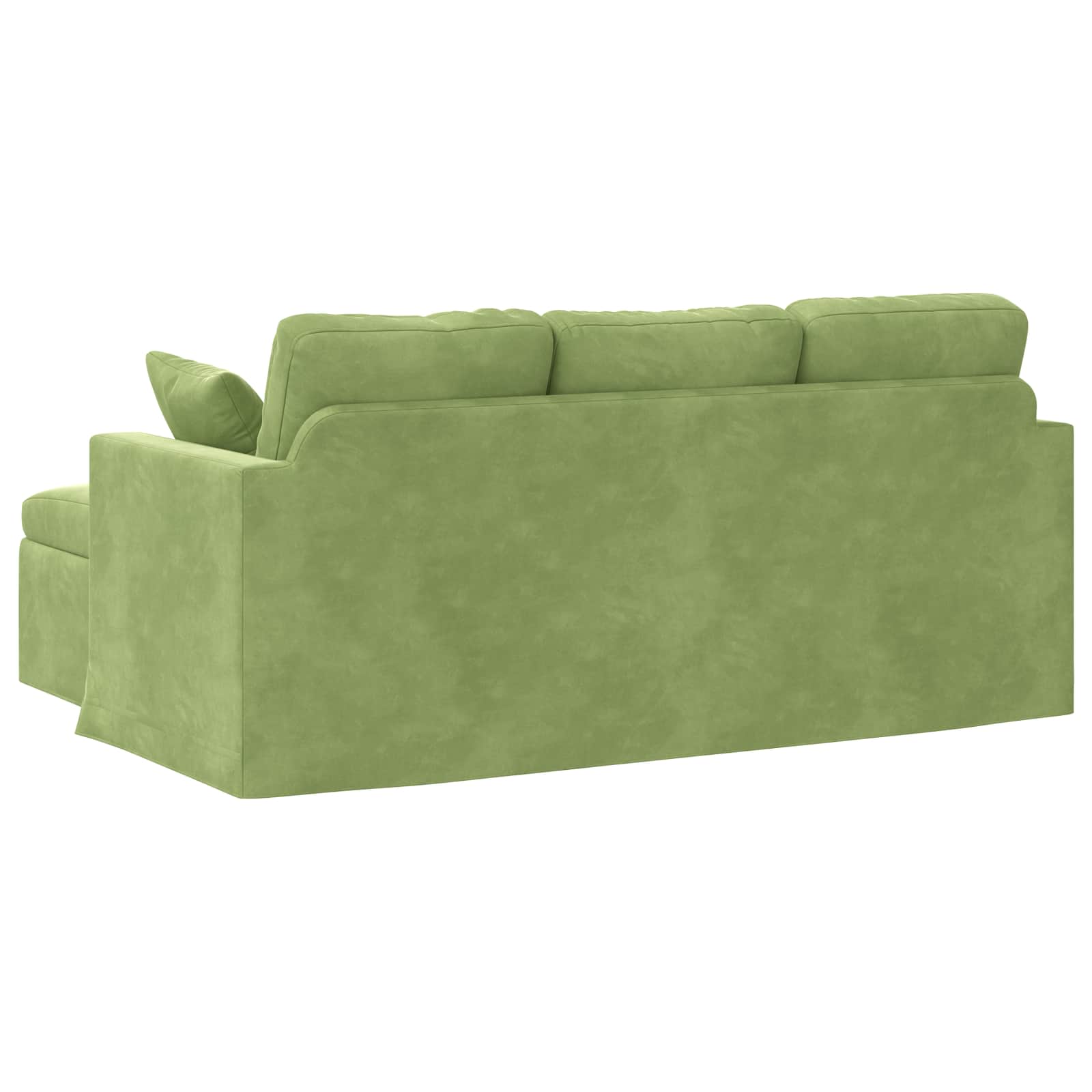 Sofa Hellgrün 178 x 134 x 80 cm Samt