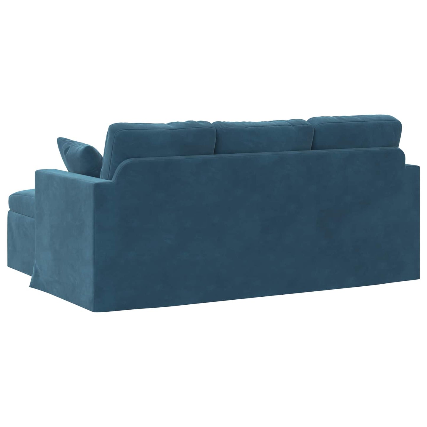 Sofa Blau 178 x 134 x 80 cm Samt