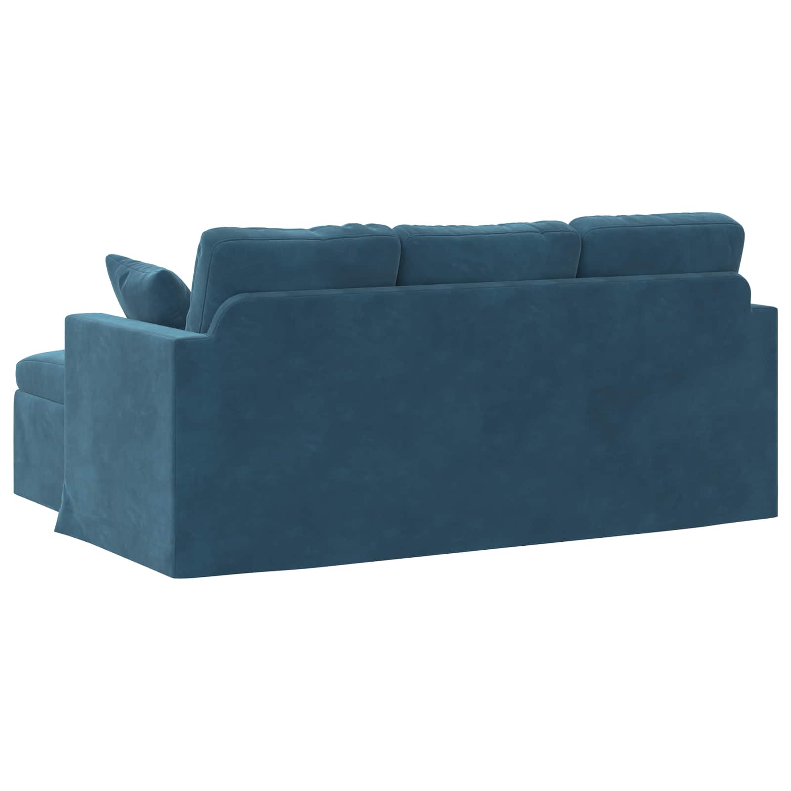 Sofa Blau 178 x 134 x 80 cm Samt