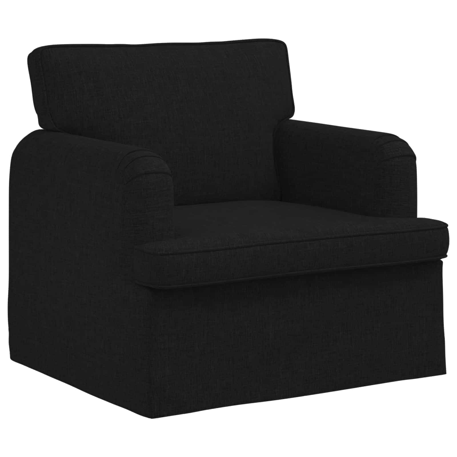 Sofa Schwarz 84 x 80 x 85 cm Stoff