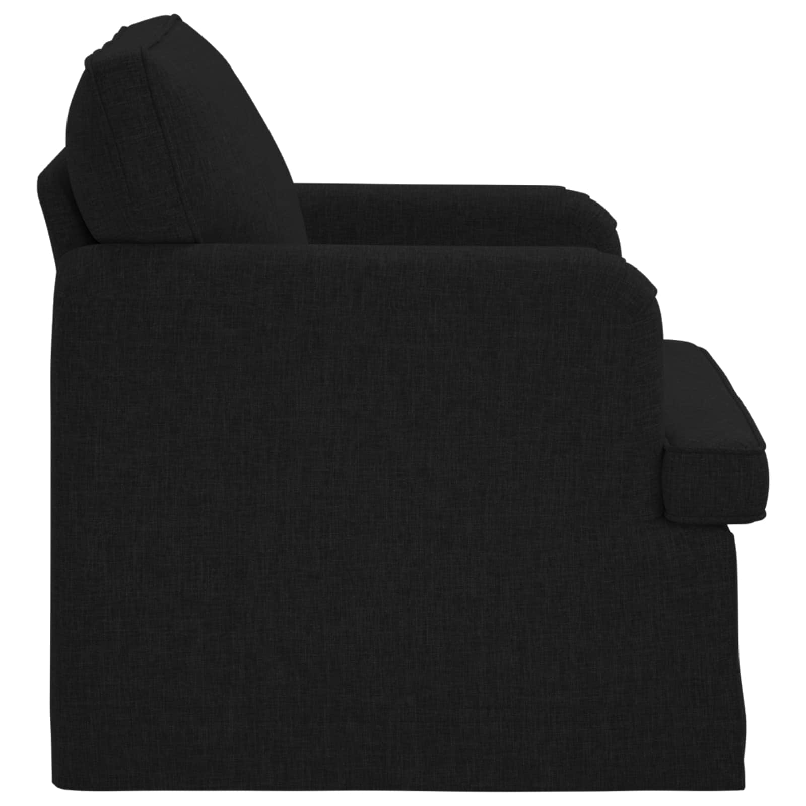 Sofa Schwarz 84 x 80 x 85 cm Stoff