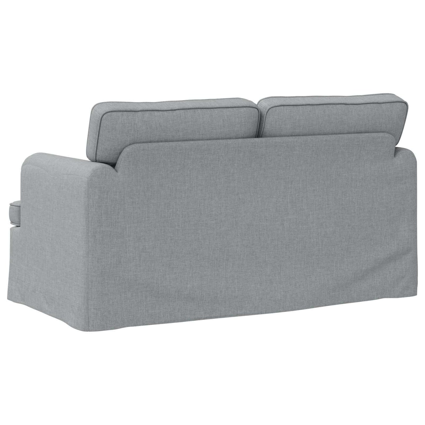 Sofa Hellgrau 144 x 80 x 85 cm Stoff