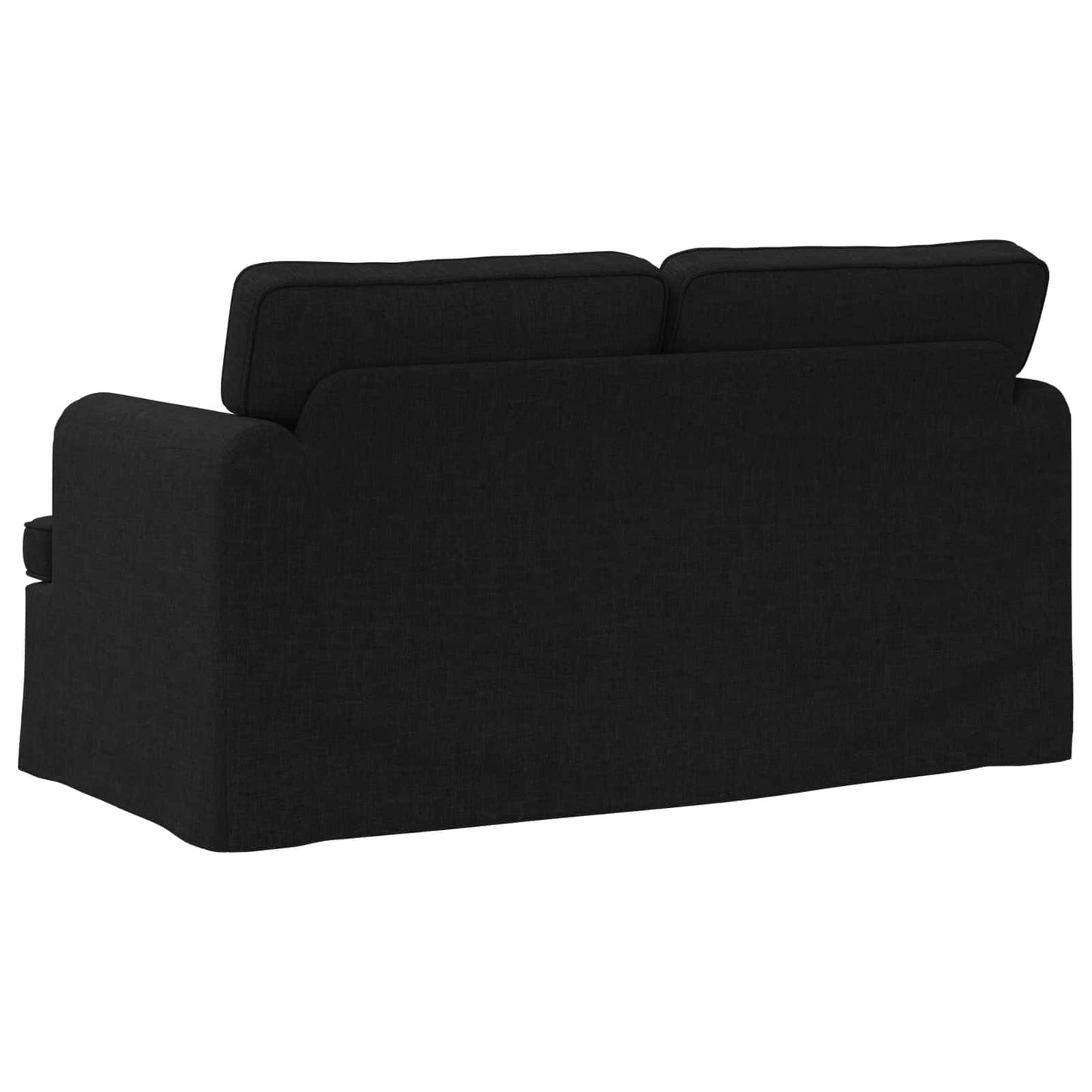 Sofa Schwarz 144 x 80 x 85 cm Stoff