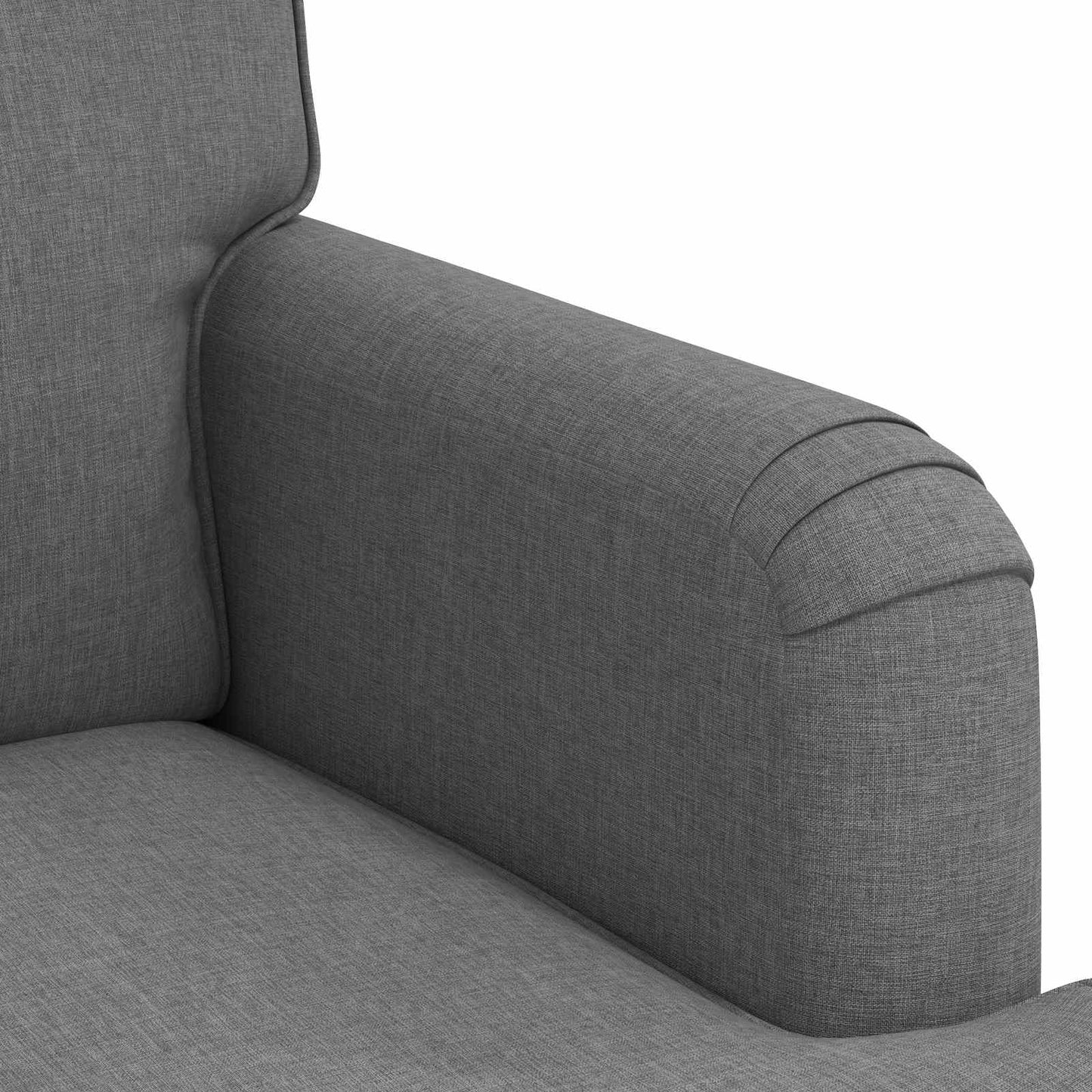 Sofa Dunkelgrau 162 x 80 x 85 cm Stoff