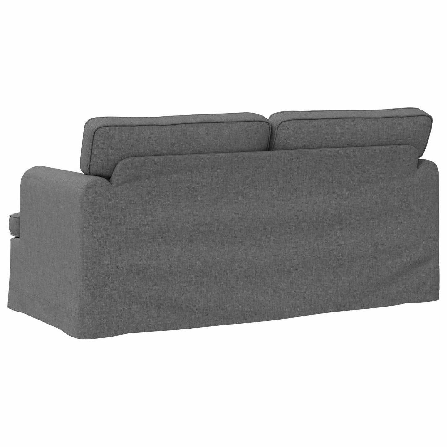 Sofa Dunkelgrau 162 x 80 x 85 cm Stoff