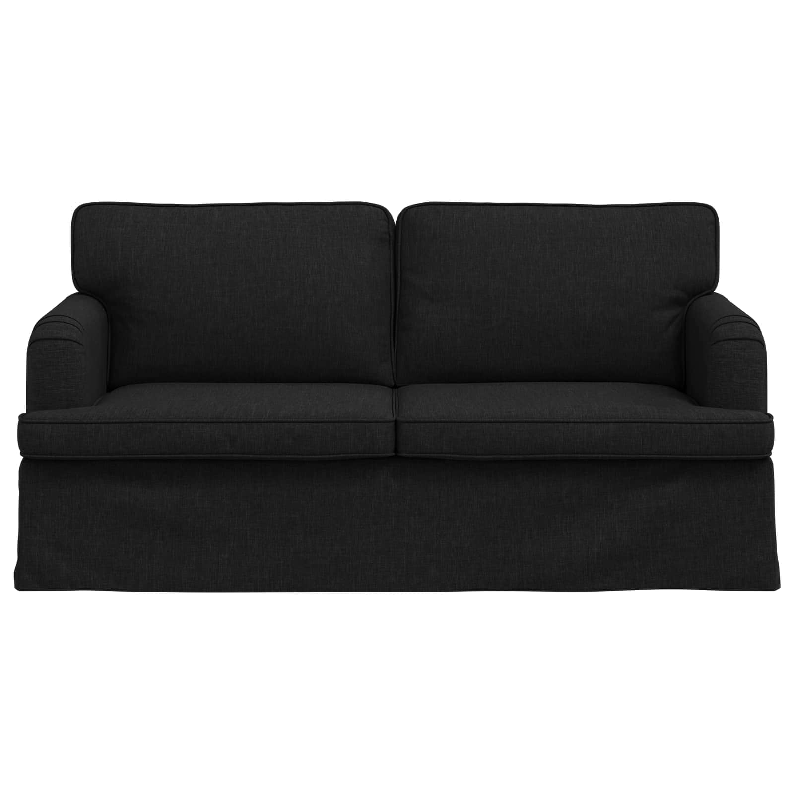 Sofa Schwarz 162 x 80 x 85 cm Stoff