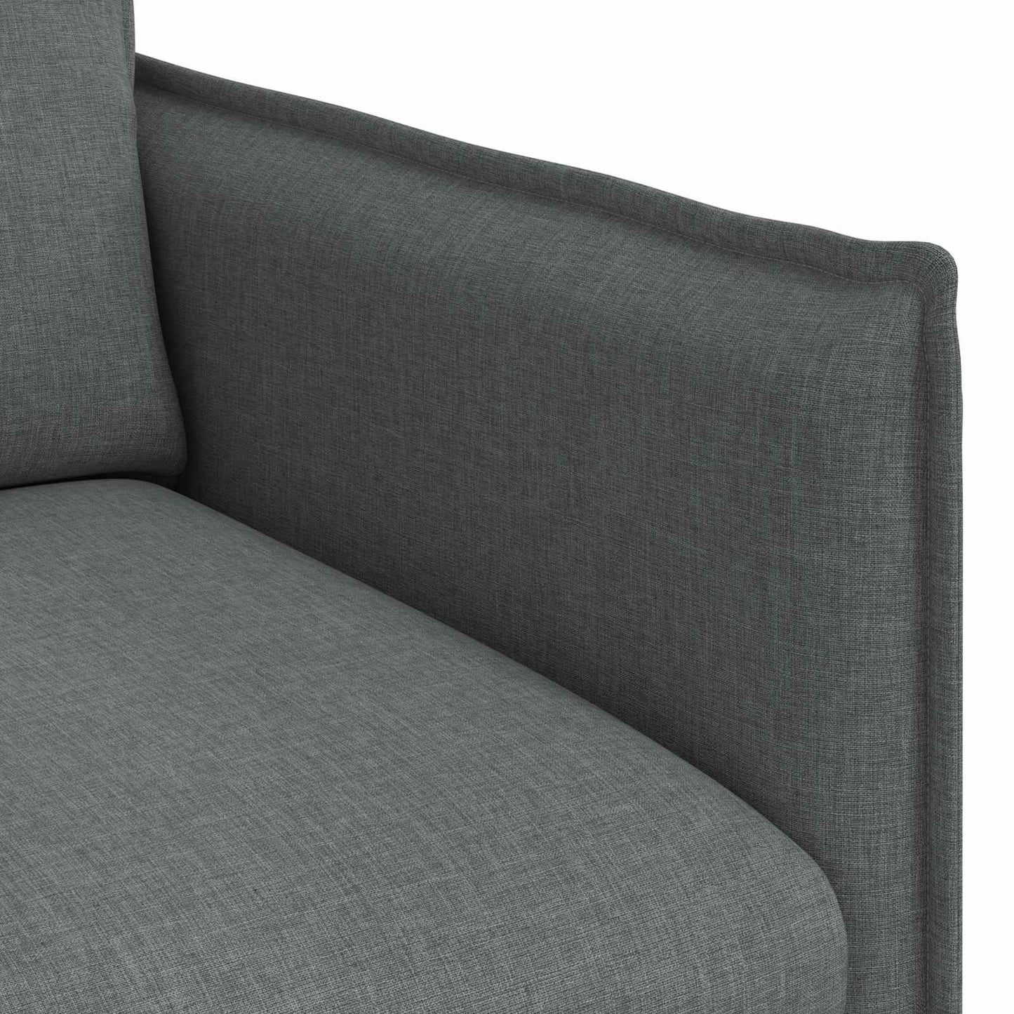 Sofa Dunkelgrau 75 x 82 x 85 cm Stoff