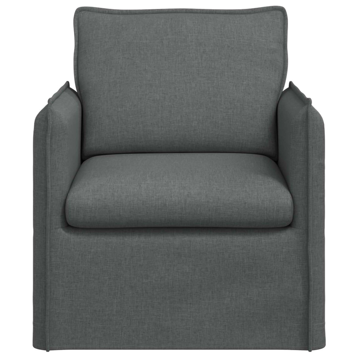 Sofa Dunkelgrau 75 x 82 x 85 cm Stoff
