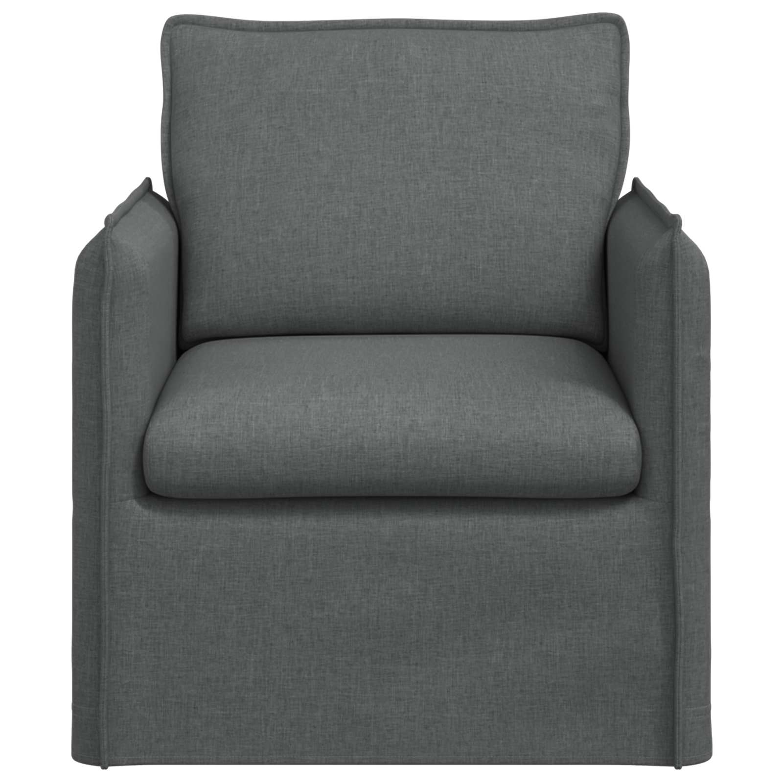 Sofa Dunkelgrau 75 x 82 x 85 cm Stoff