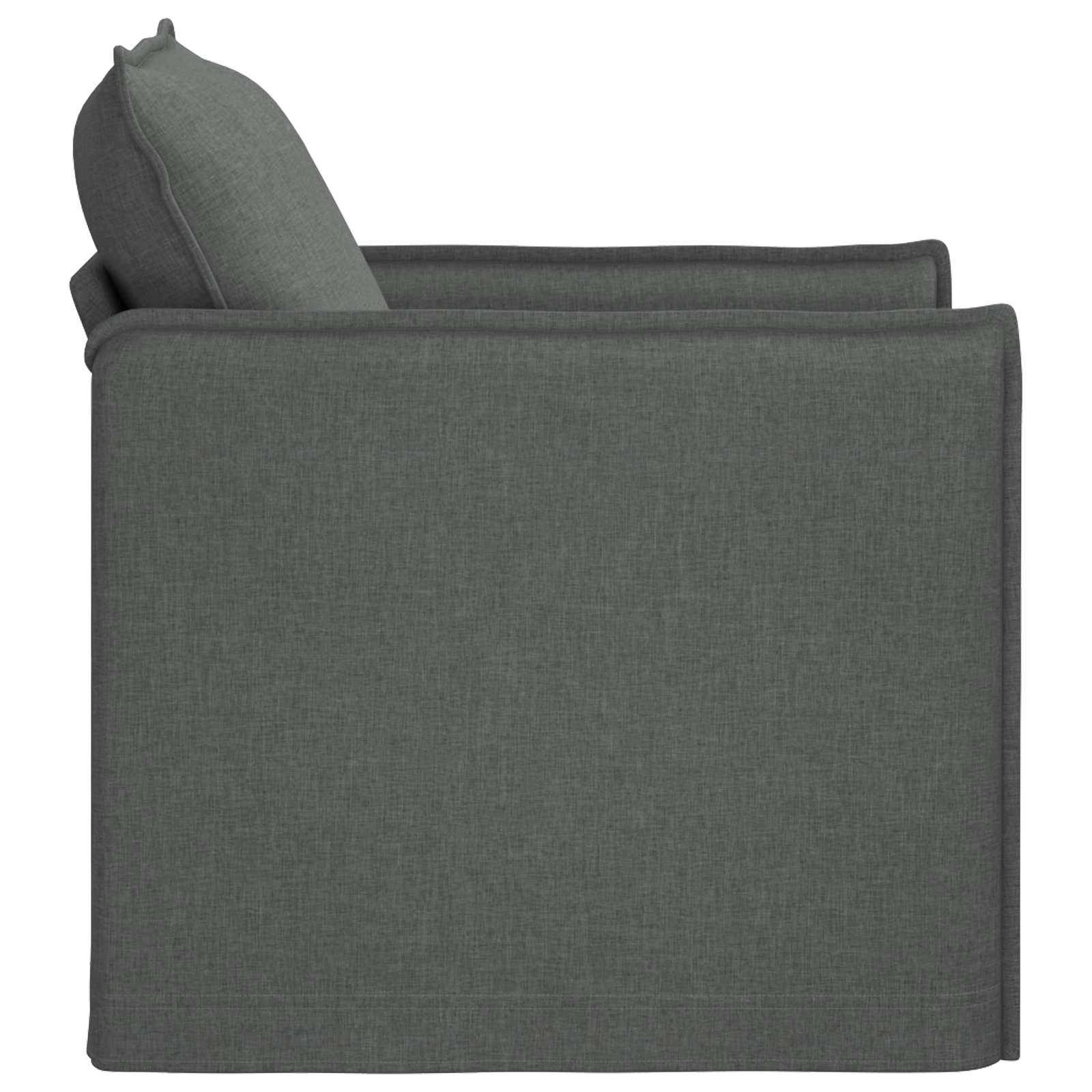 Sofa Dunkelgrau 75 x 82 x 85 cm Stoff