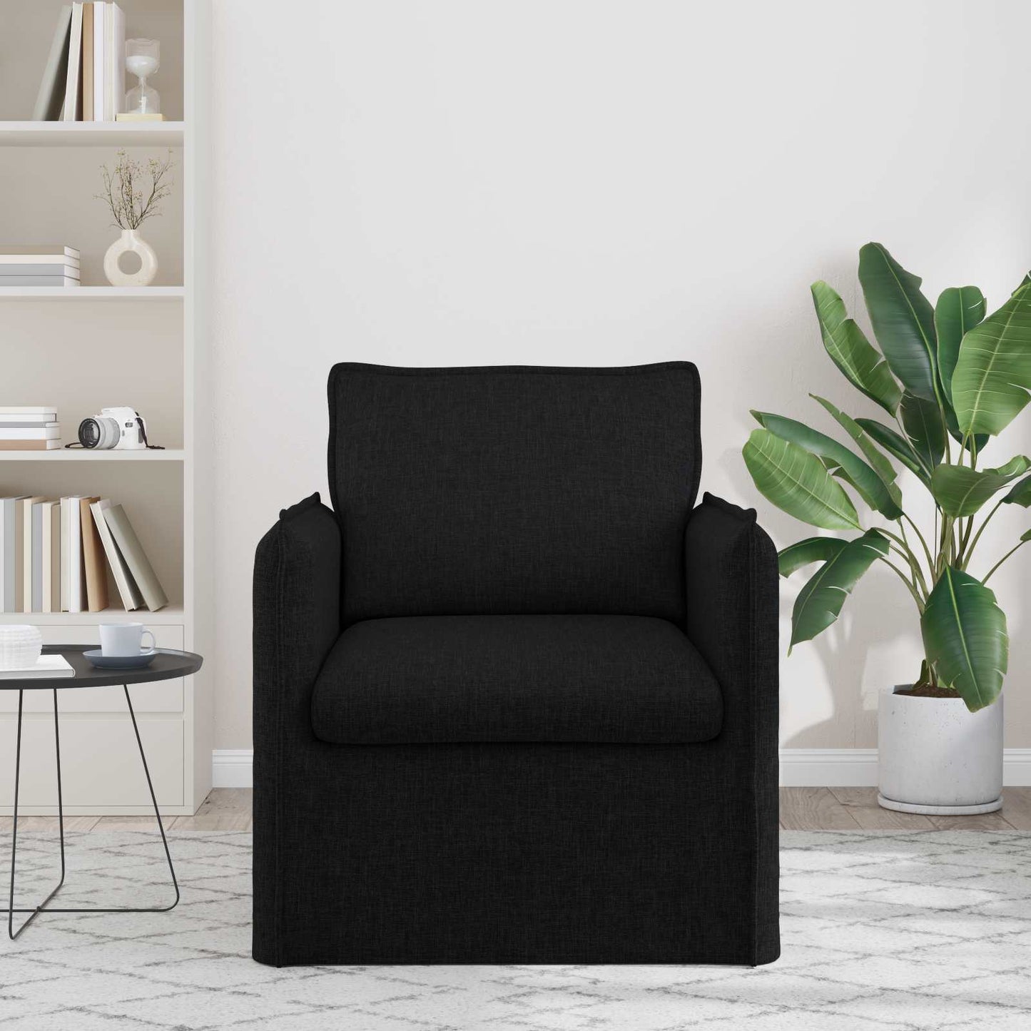 Sofa Schwarz 75 x 82 x 85 cm Stoff