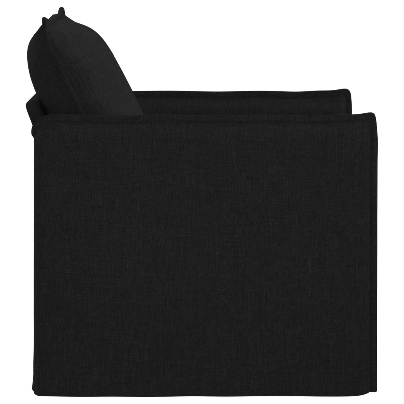 Sofa Schwarz 75 x 82 x 85 cm Stoff