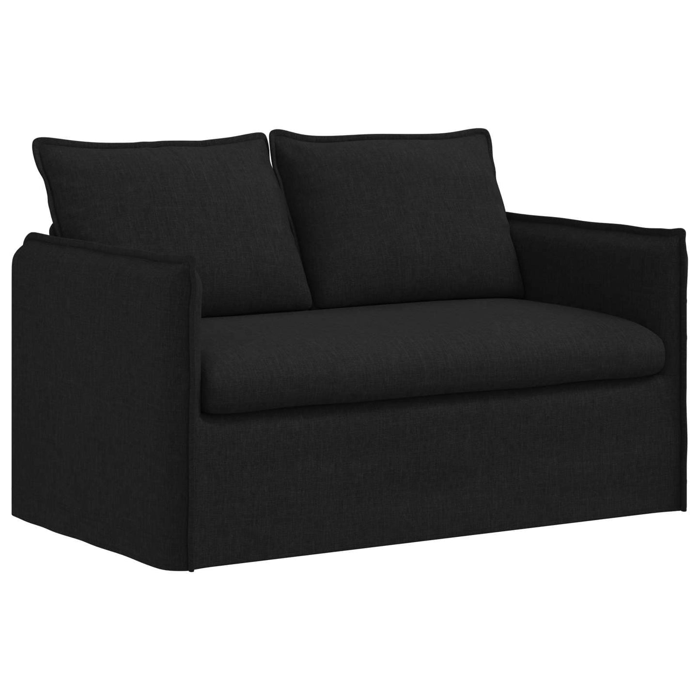 Sofa Schwarz 136 x 82 x 85 cm Stoff