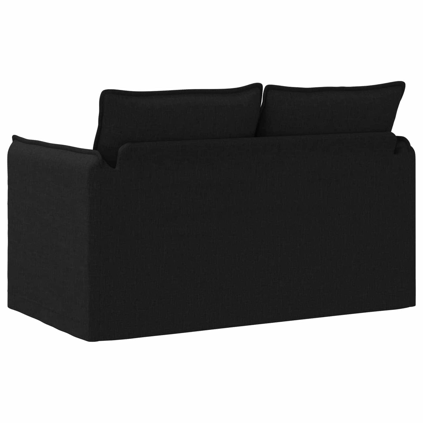 Sofa Schwarz 136 x 82 x 85 cm Stoff