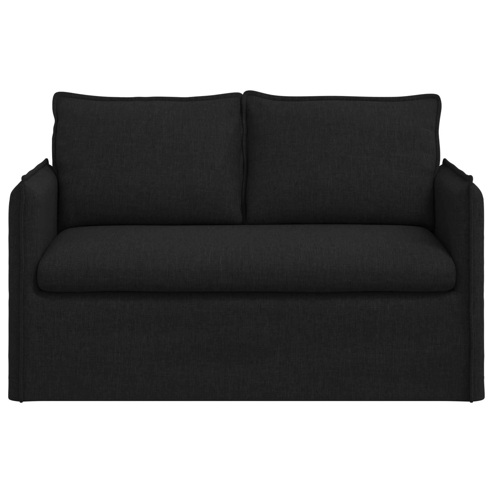 Sofa Schwarz 136 x 82 x 85 cm Stoff
