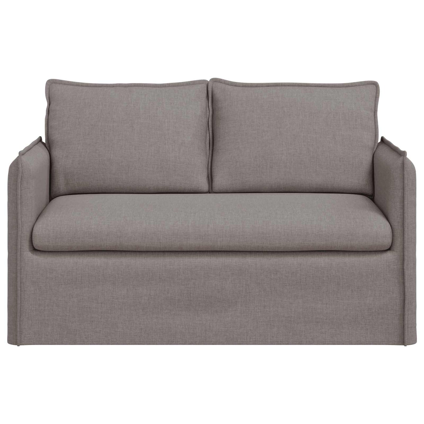 Sofa Taupe 136 x 82 x 85 cm Stoff