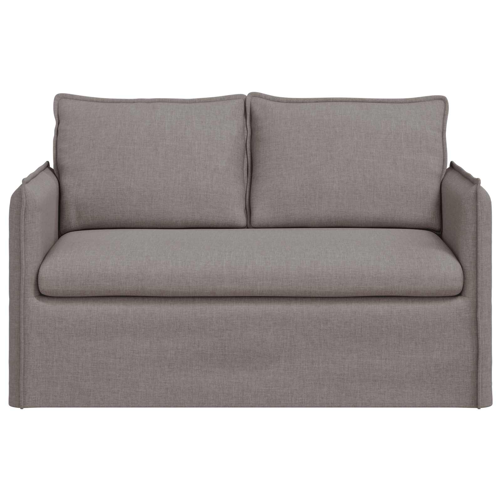 Sofa Taupe 136 x 82 x 85 cm Stoff