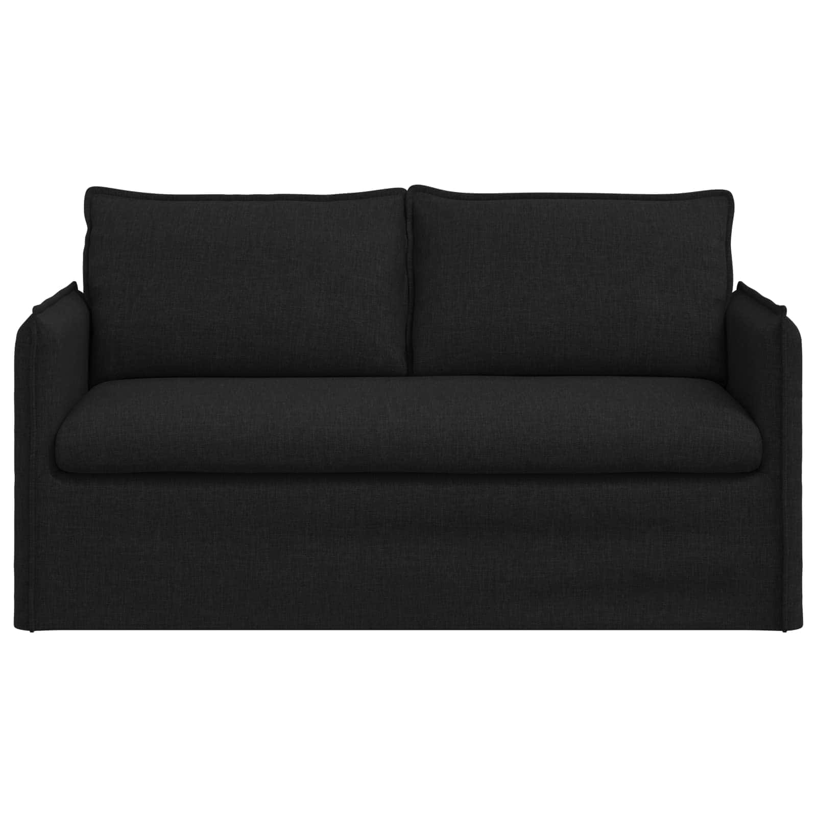 Sofa Schwarz 156 x 82 x 85 cm Stoff