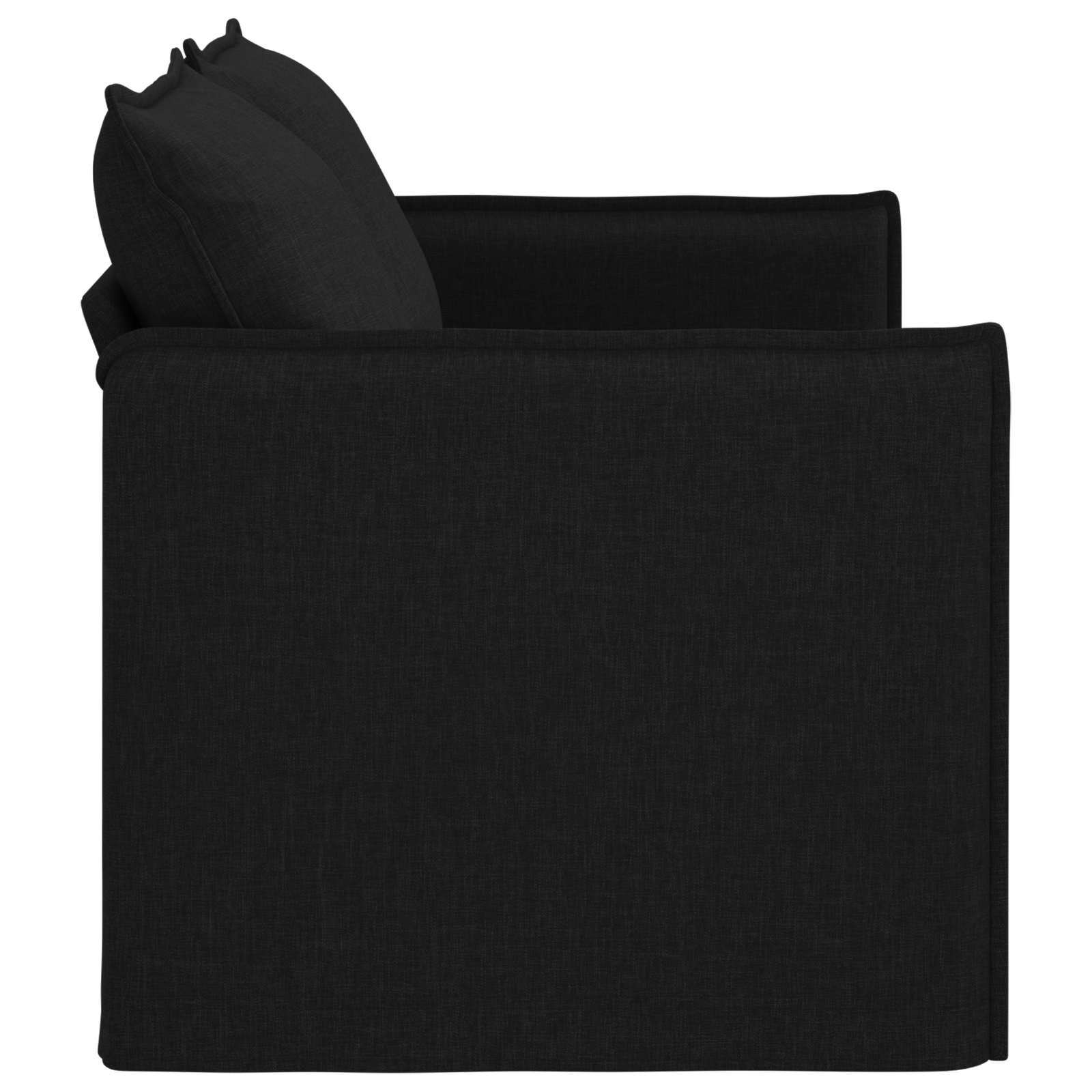 Sofa Schwarz 156 x 82 x 85 cm Stoff