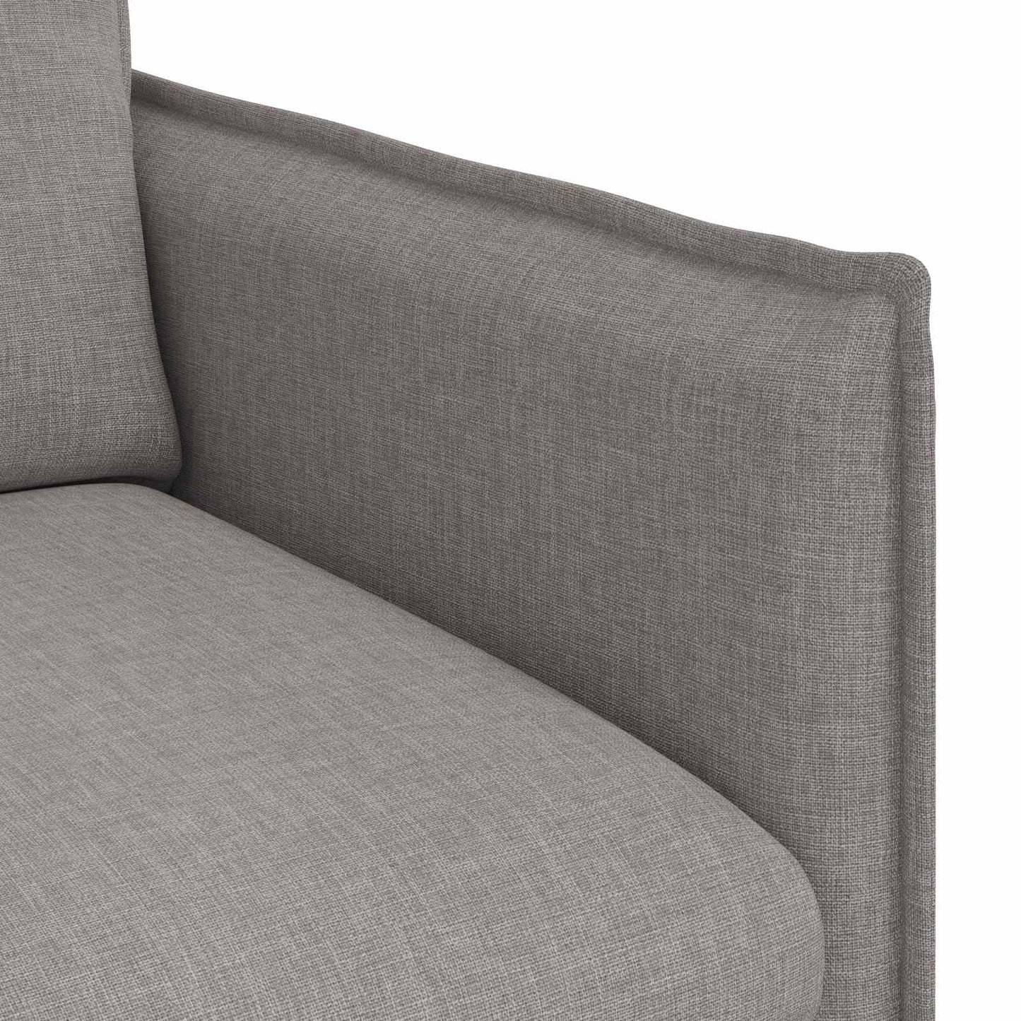 Sofa Taupe 156 x 82 x 85 cm Stoff