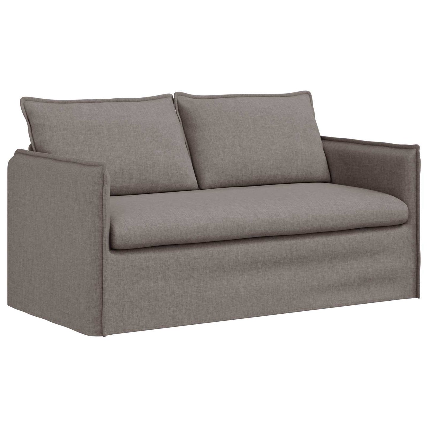Sofa Taupe 156 x 82 x 85 cm Stoff