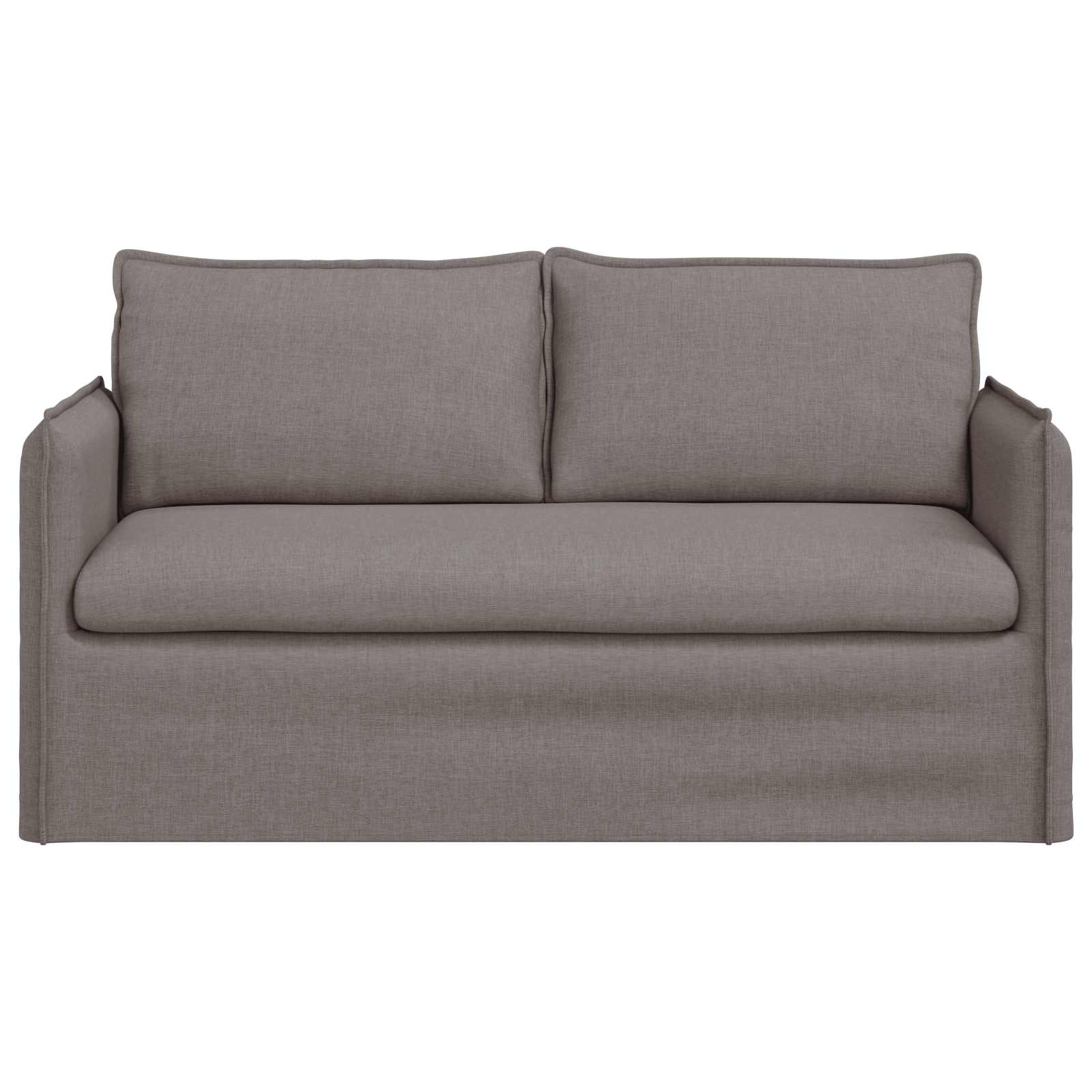 Sofa Taupe 156 x 82 x 85 cm Stoff