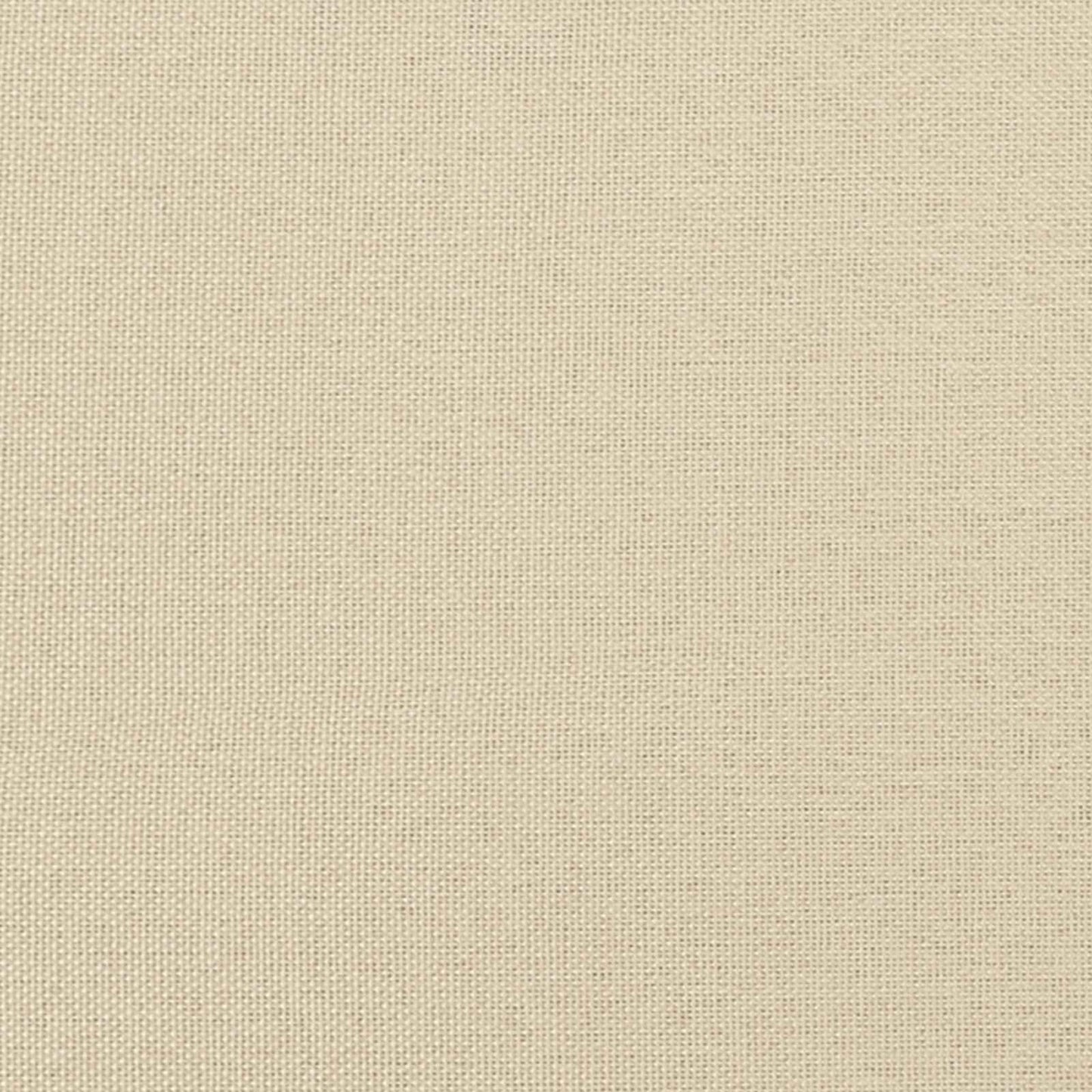 Sofa Creme 196 x 82 x 85 cm Stoff