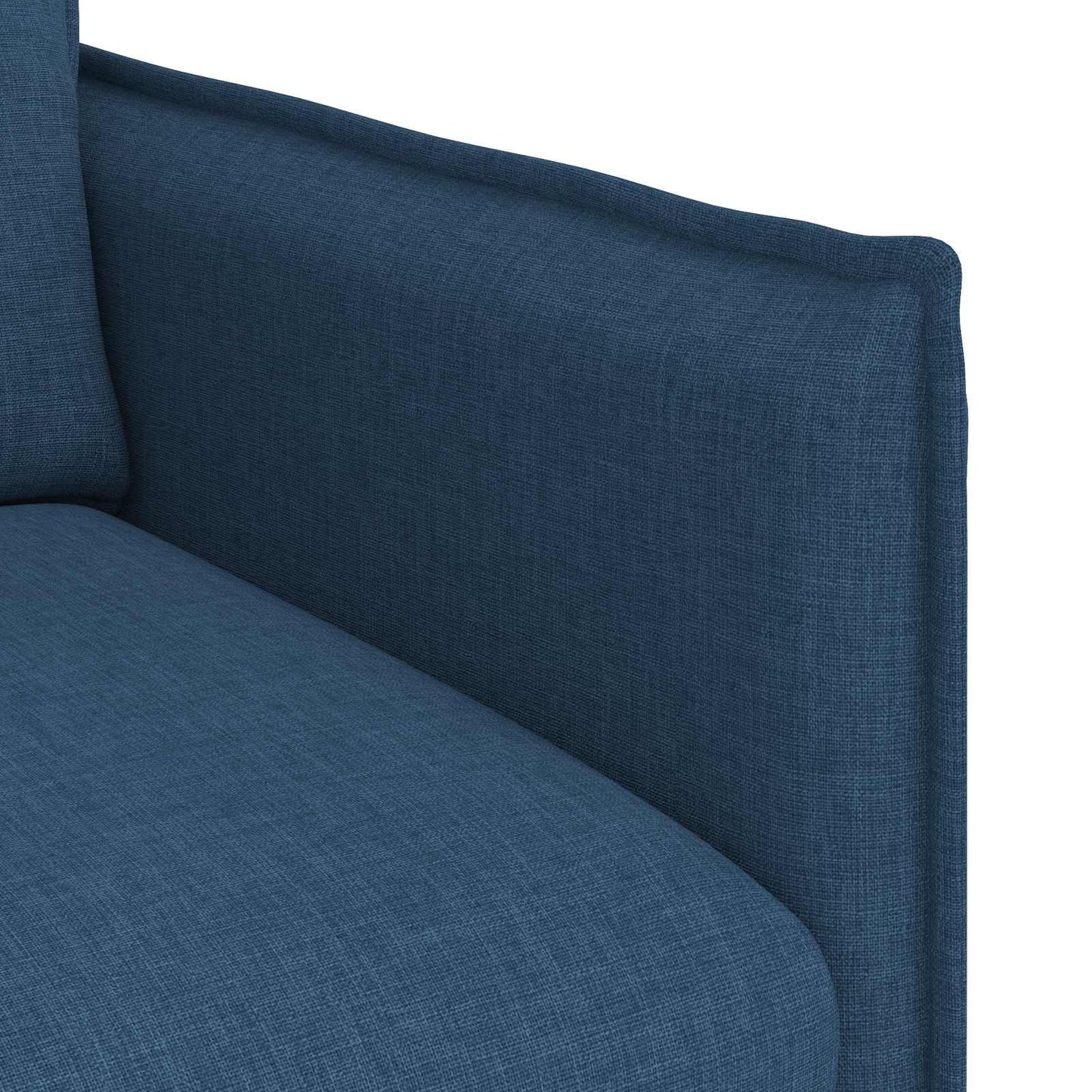 Sofa Blau 196 x 82 x 85 cm Stoff