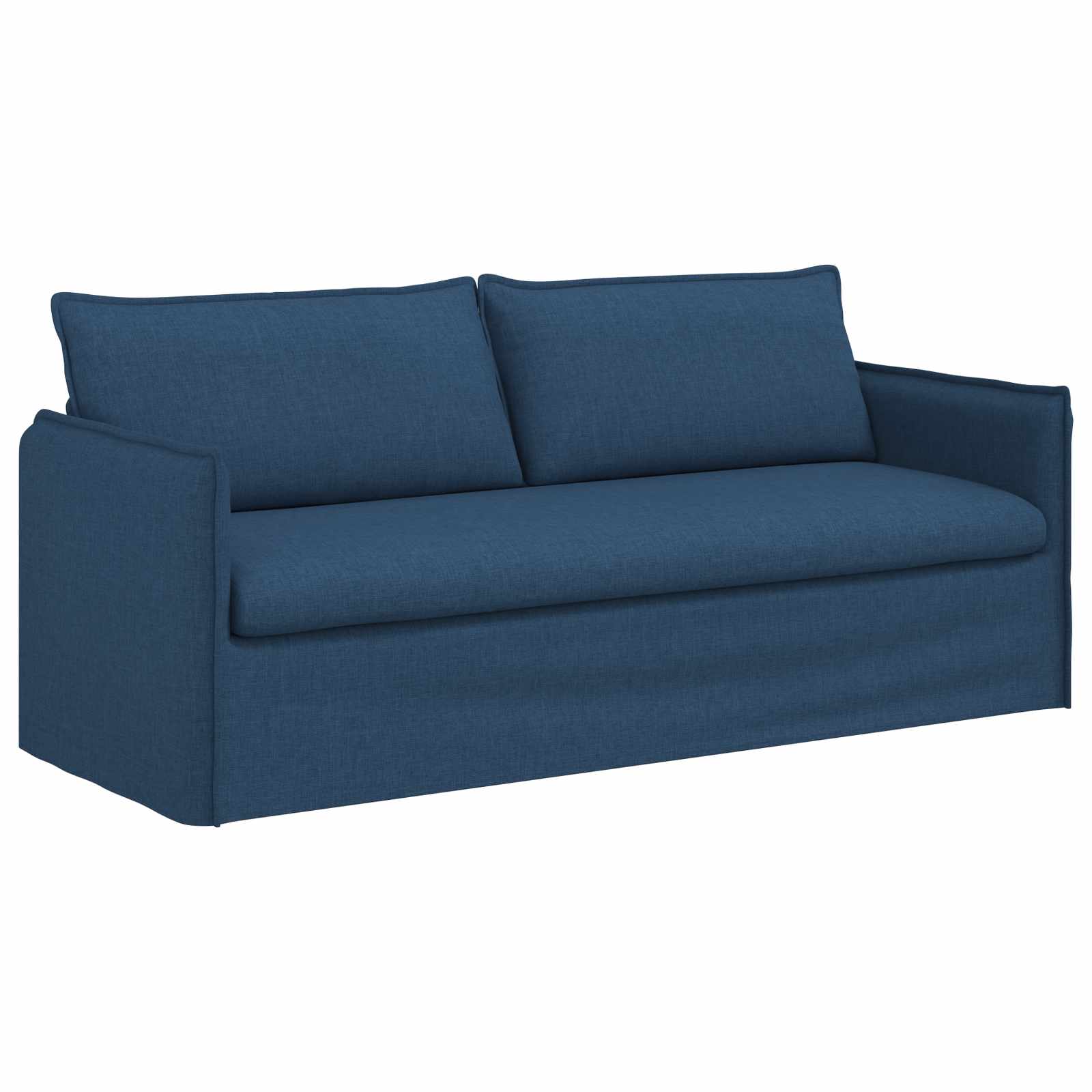 Sofa Blau 196 x 82 x 85 cm Stoff