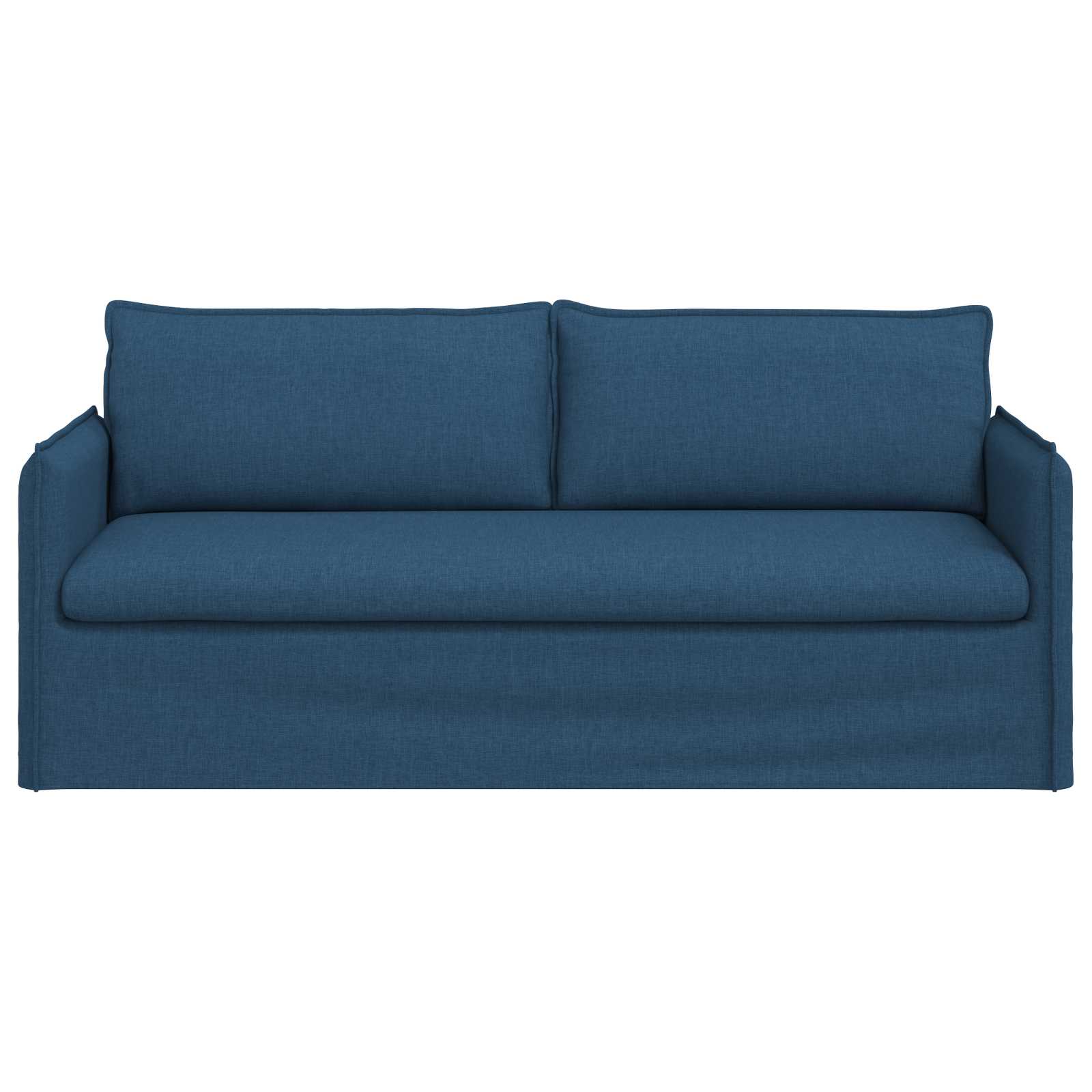 Sofa Blau 196 x 82 x 85 cm Stoff
