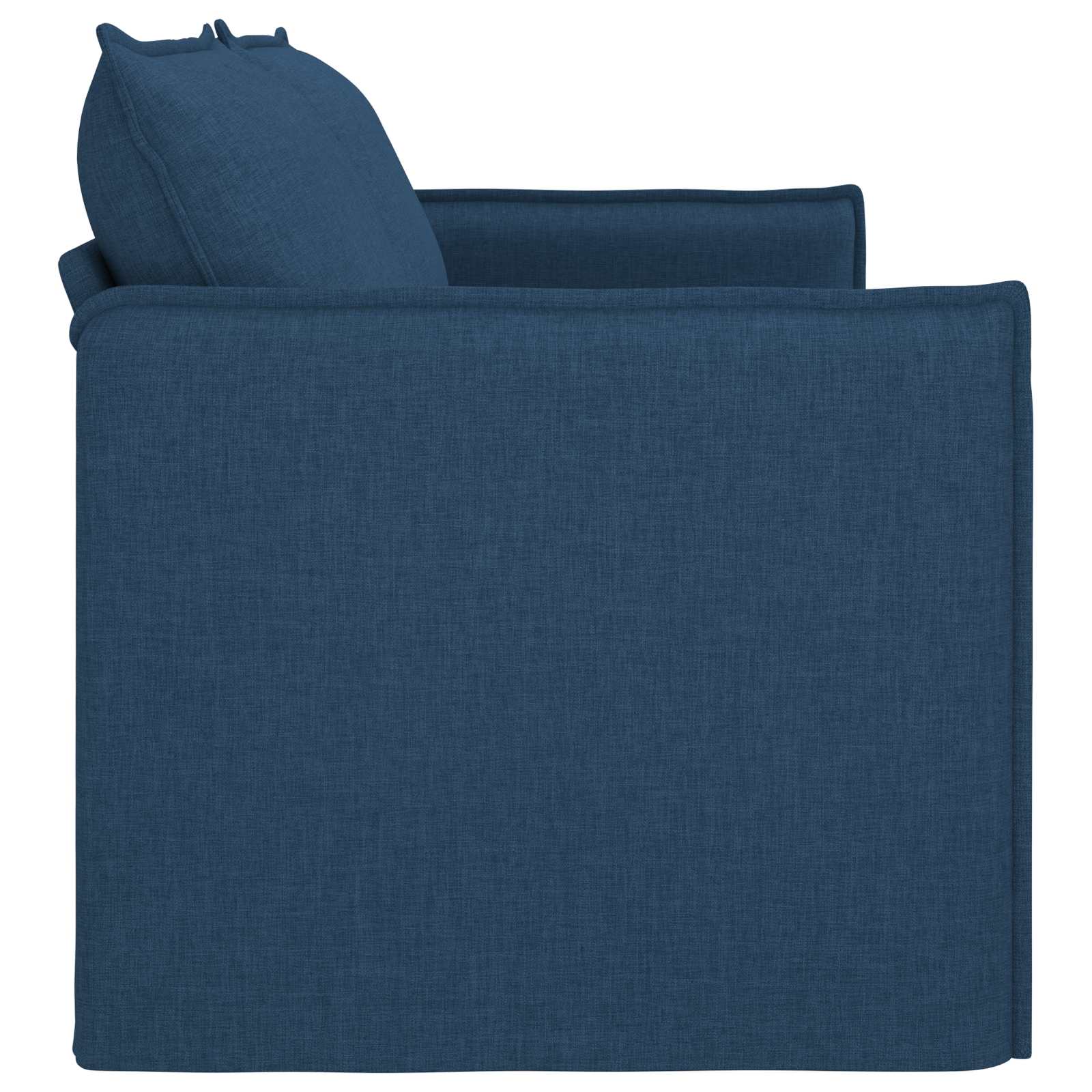 Sofa Blau 196 x 82 x 85 cm Stoff